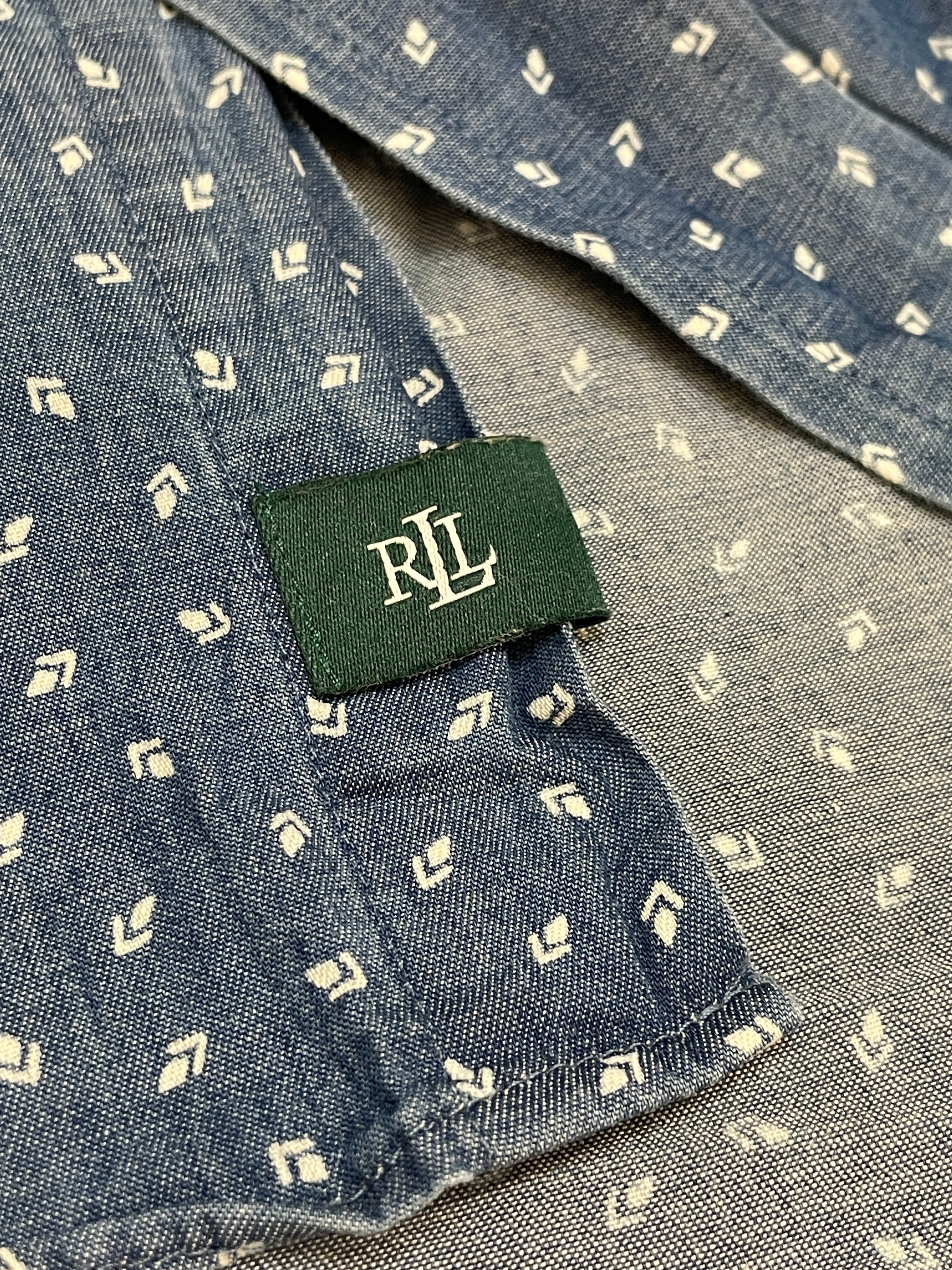 Lauren Ralph Lauren Regular Fit Camisa Manga Larga Azul