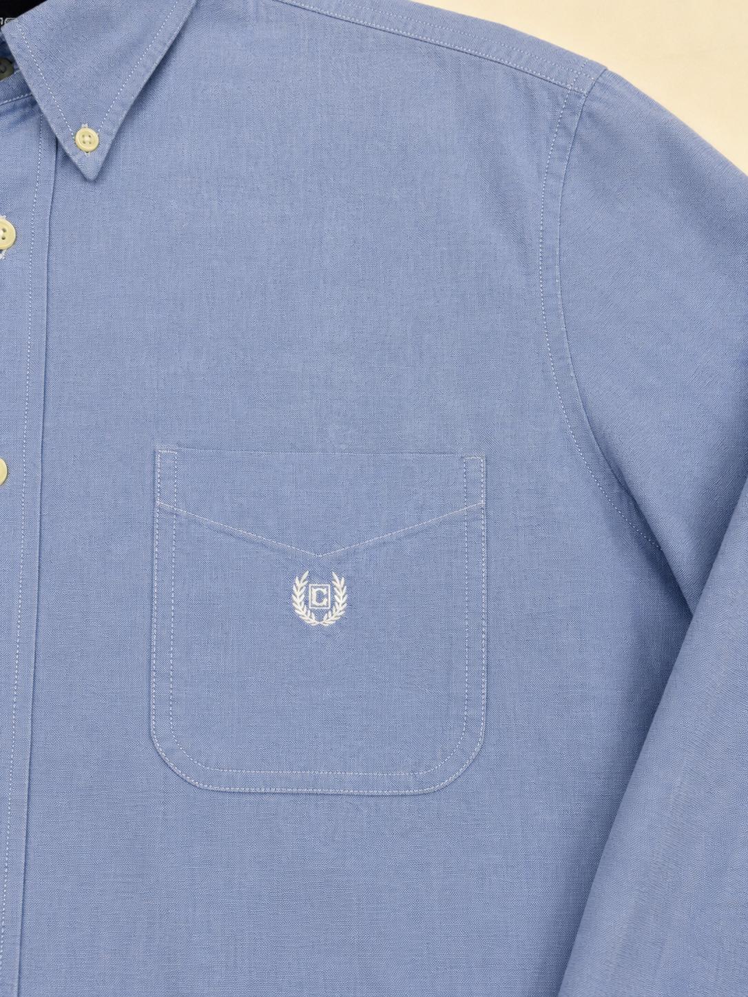 Camisa Chaps Oxford Shirt — Azul