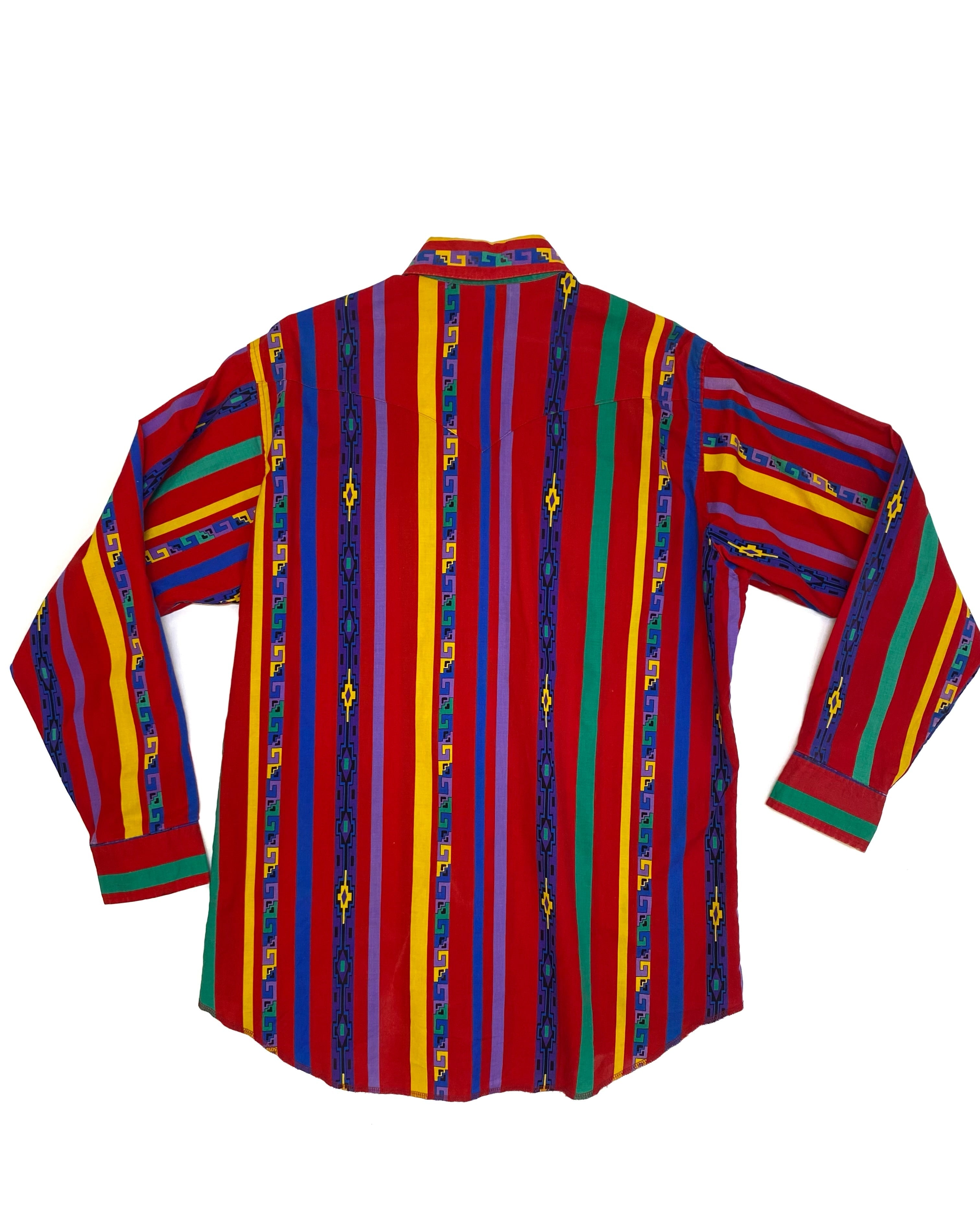 Camisa Wrangler Cowboy Cut Vintage — Multicolor