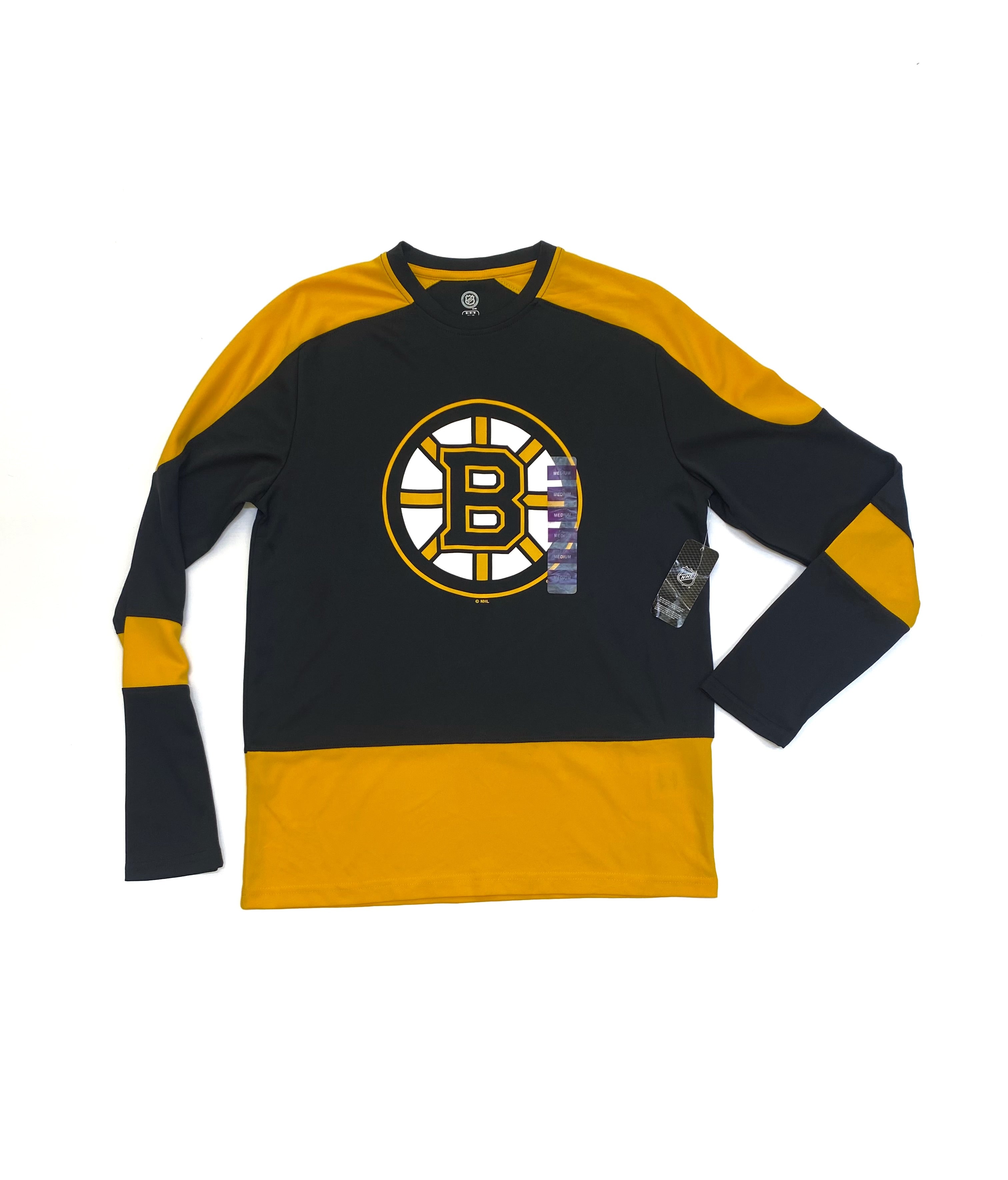 Buso NHL Boston Bruins  — Negro/Amarillo