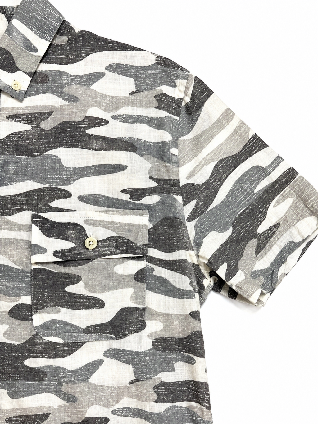 Camisa True Craft Camuflado Gris
