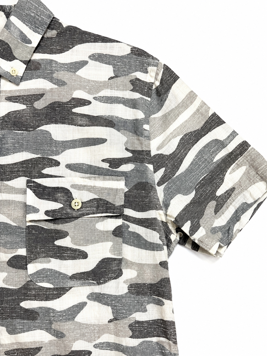 Camisa True Craft Camuflado Gris