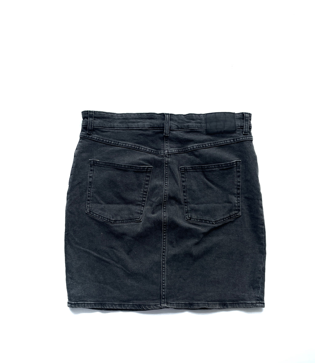 Falda Denim H&M  Negra