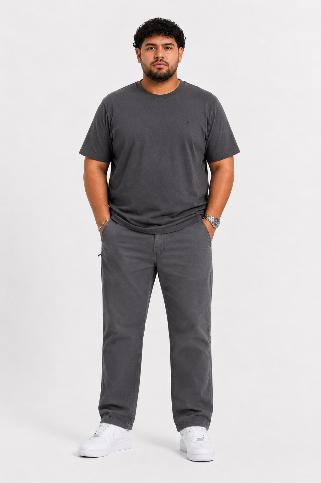Pantalon Columbia Gris