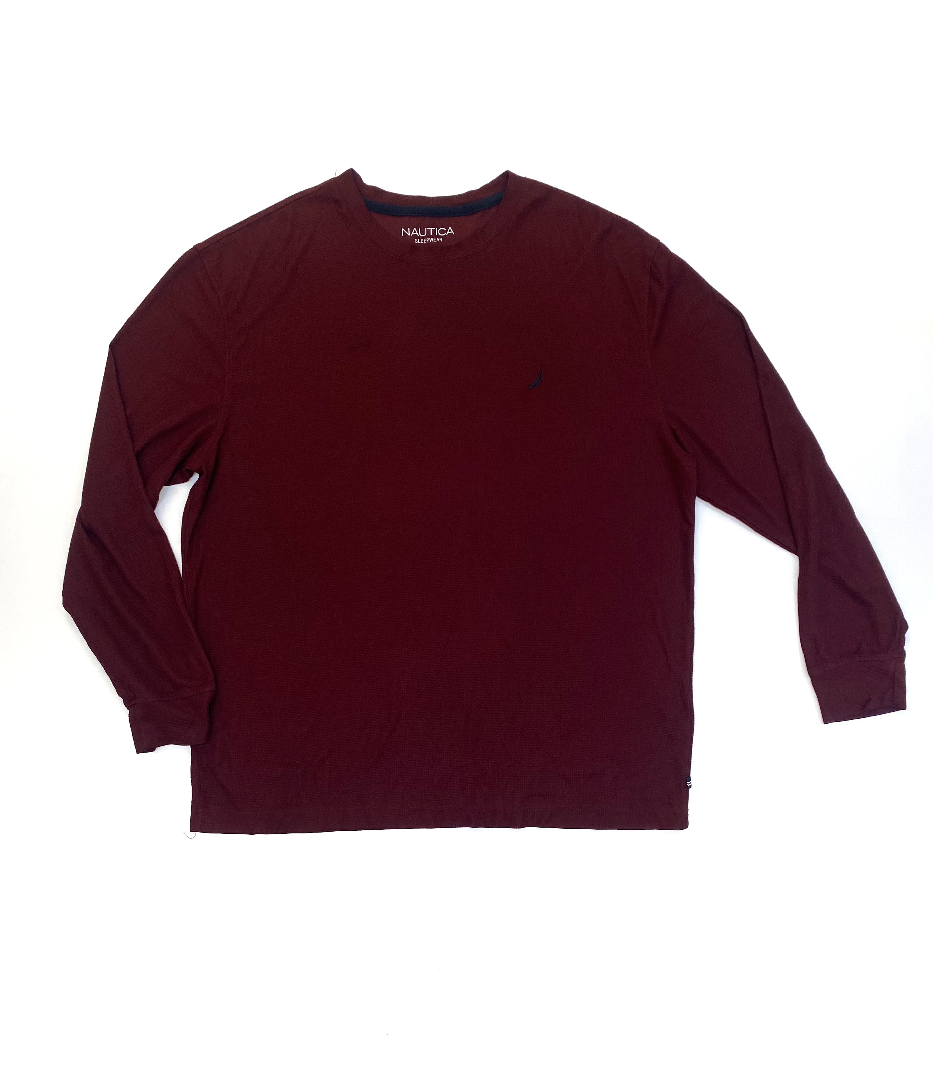 Nautica Sleepwear Long Sleeve — Vino Tinto