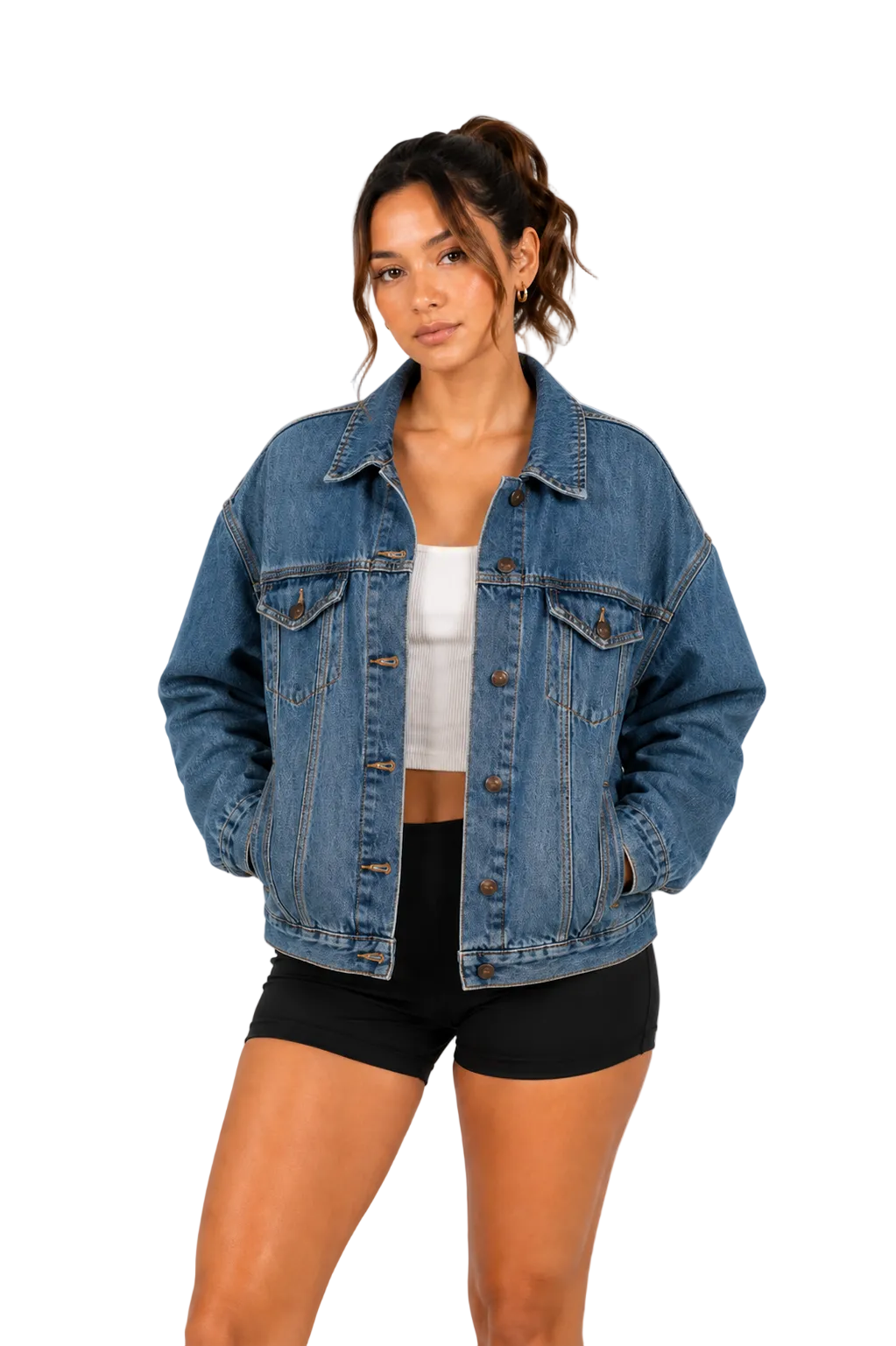 Chaqueta Forever 21  Denim Premium