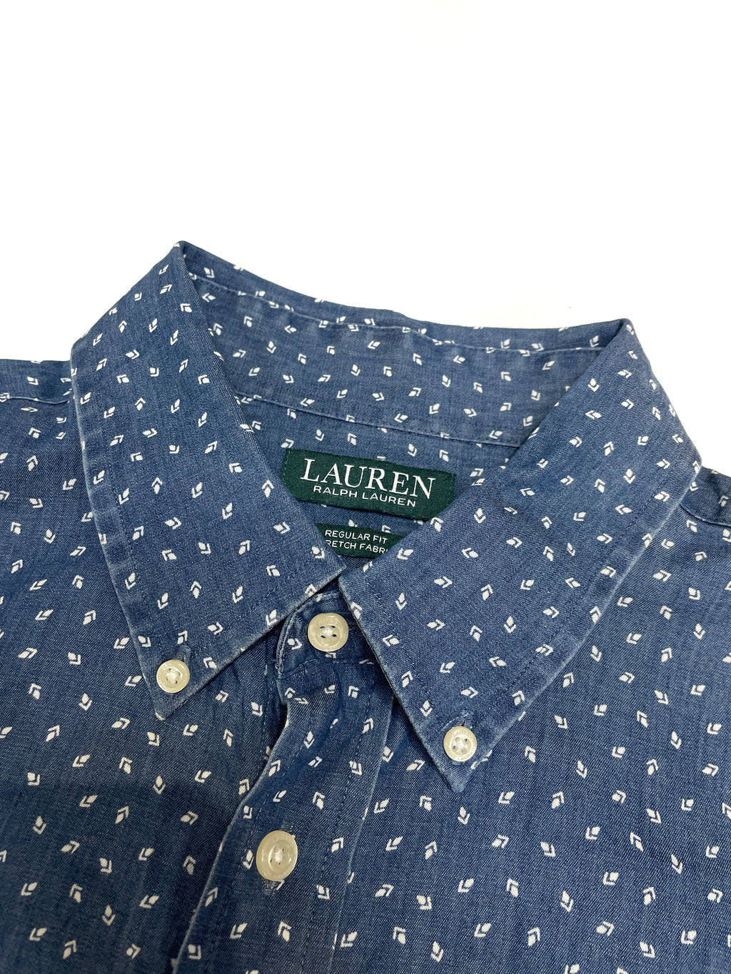 Lauren Ralph Lauren Regular Fit Camisa Manga Larga Azul