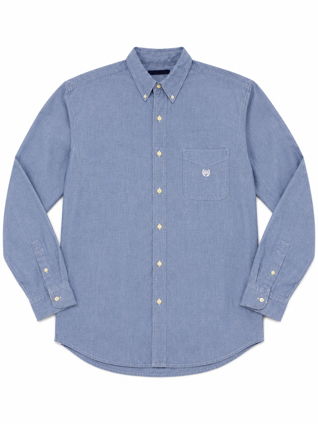 Camisa Chaps Oxford Shirt — Azul