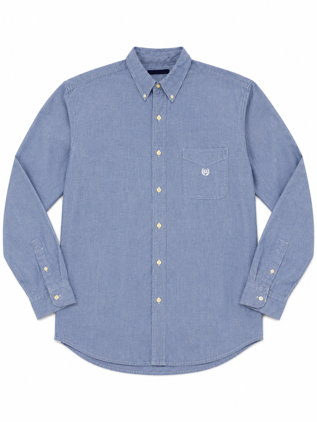 Camisa Chaps Oxford Shirt — Azul