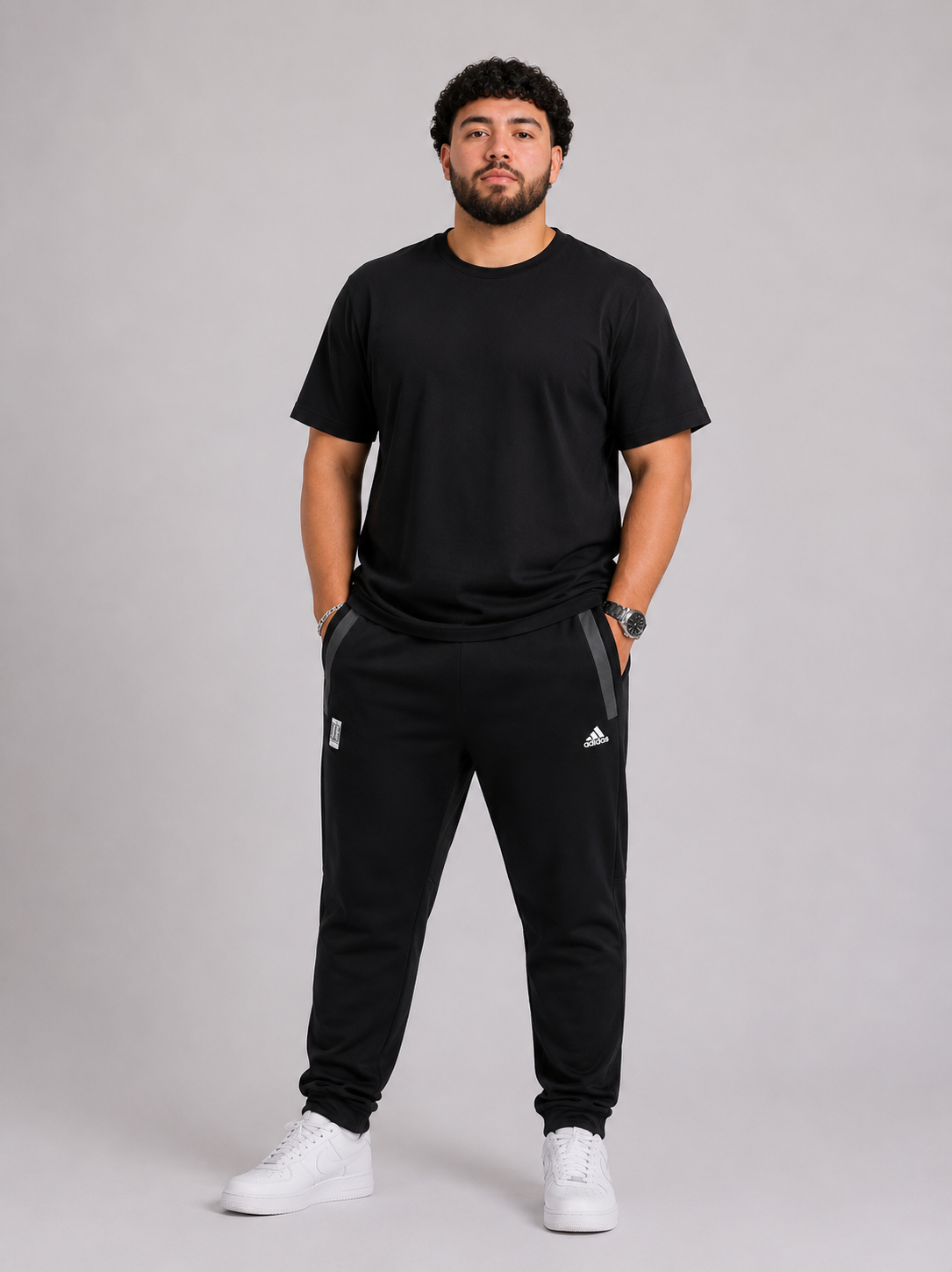 Sudadera Adidas Negro Dragon