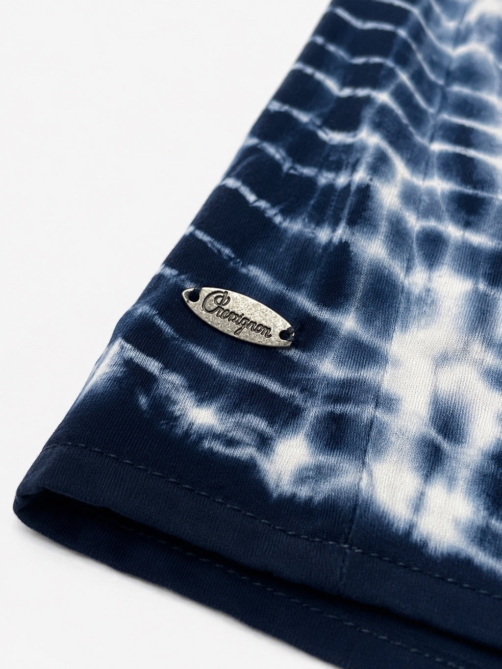 Vestido Chevignon — Tie dye azul marino