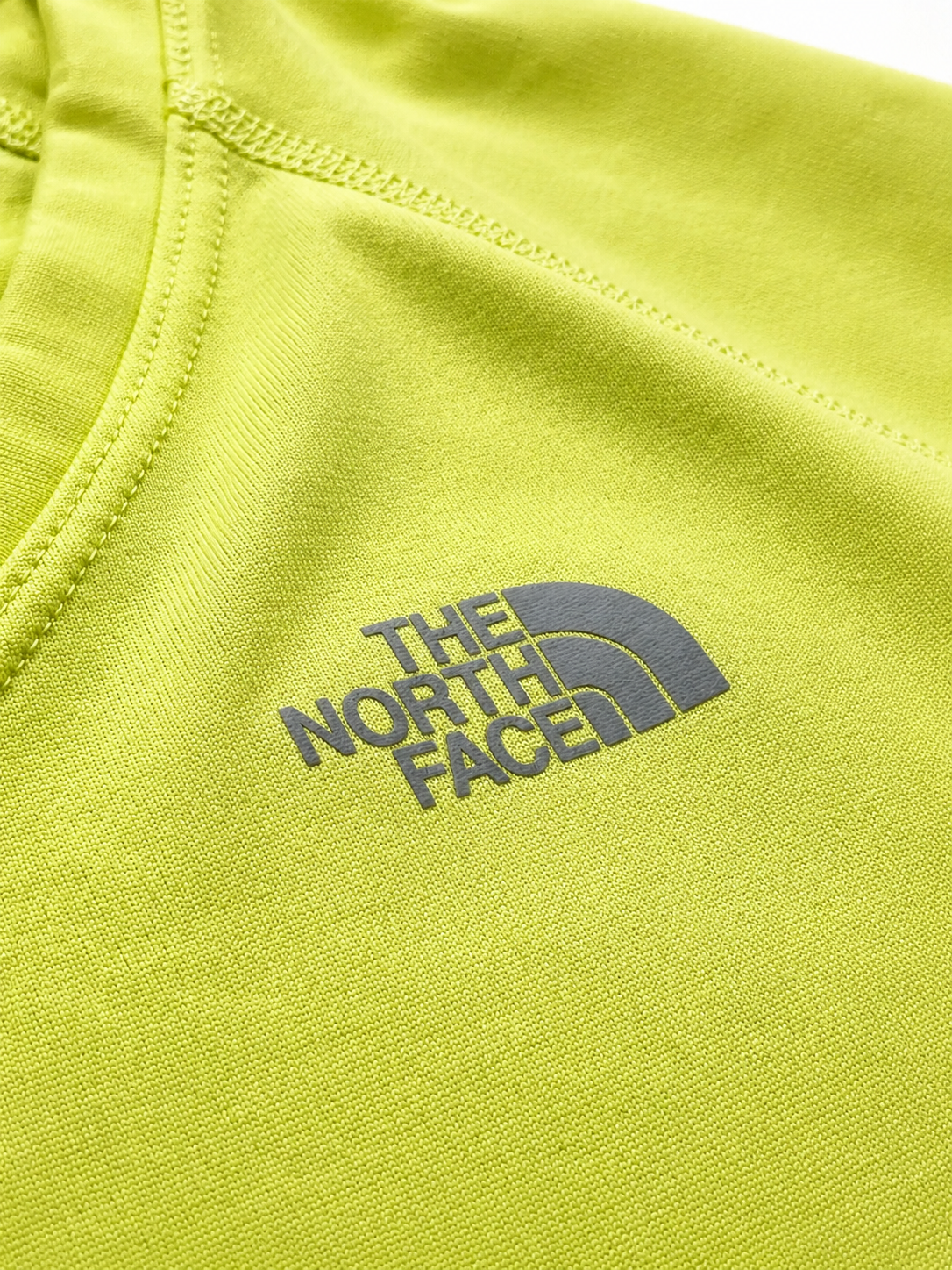 Camiseta The North Face verde fluorescente