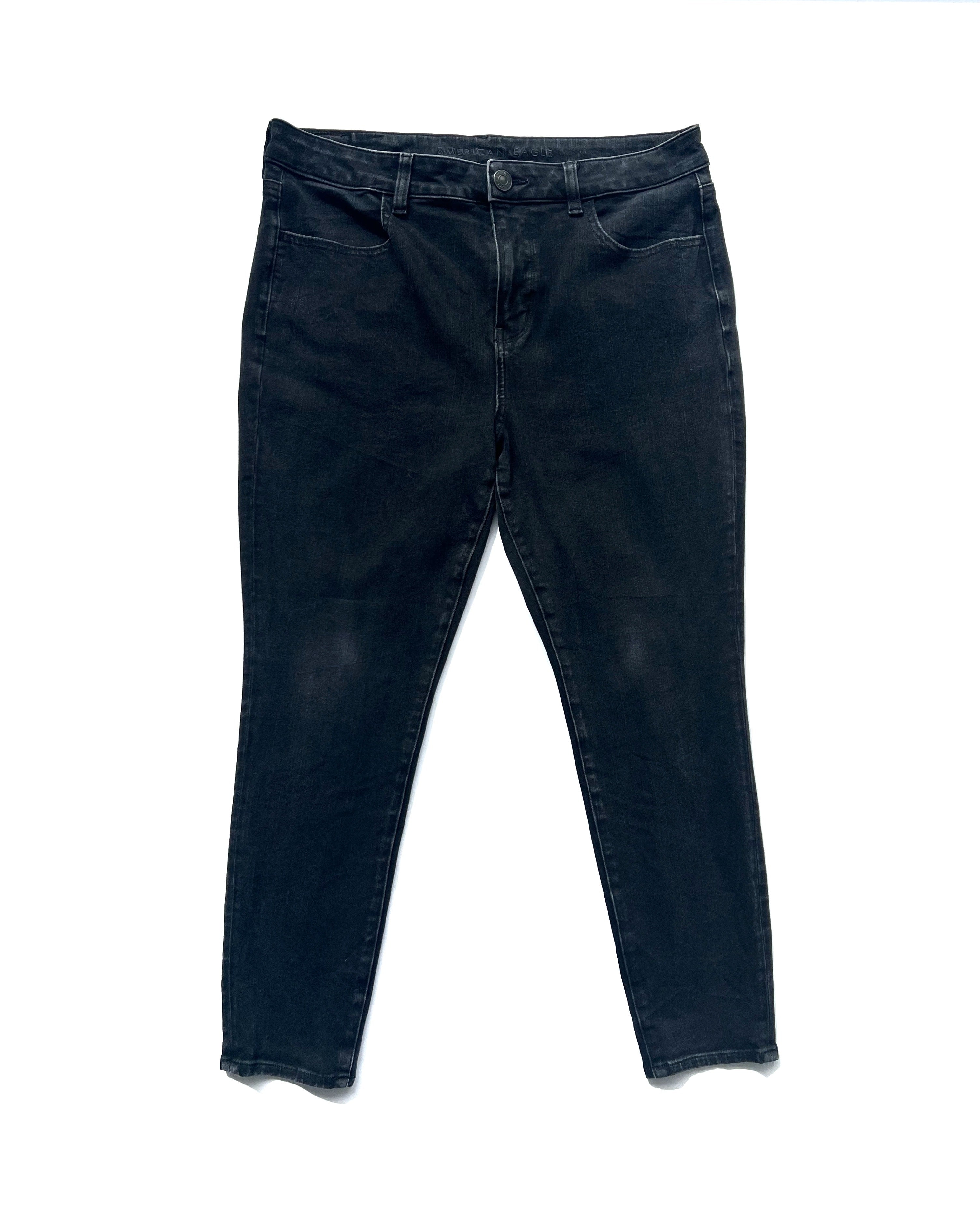 Jean American Eagle Dream Stretch Negro grisáceo