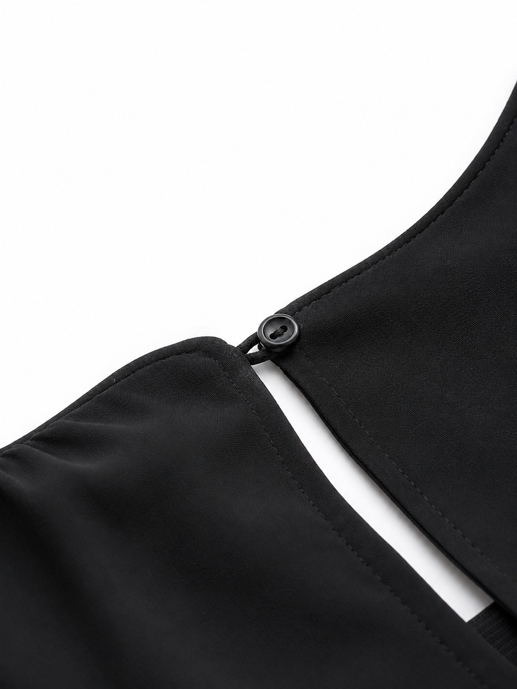 Vestido Estampado Old Navy — Negro/Blanco