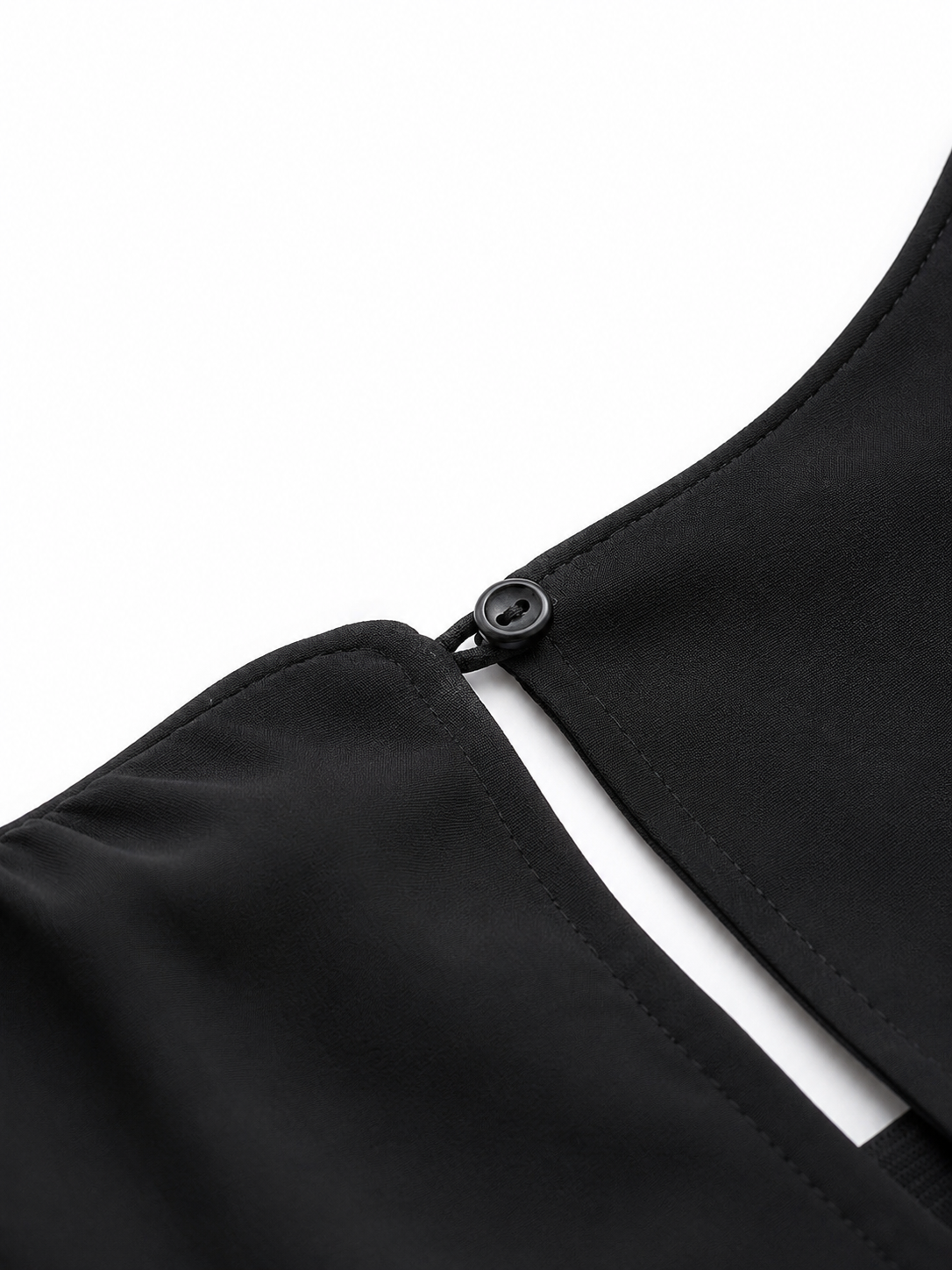 Vestido Estampado Old Navy — Negro/Blanco