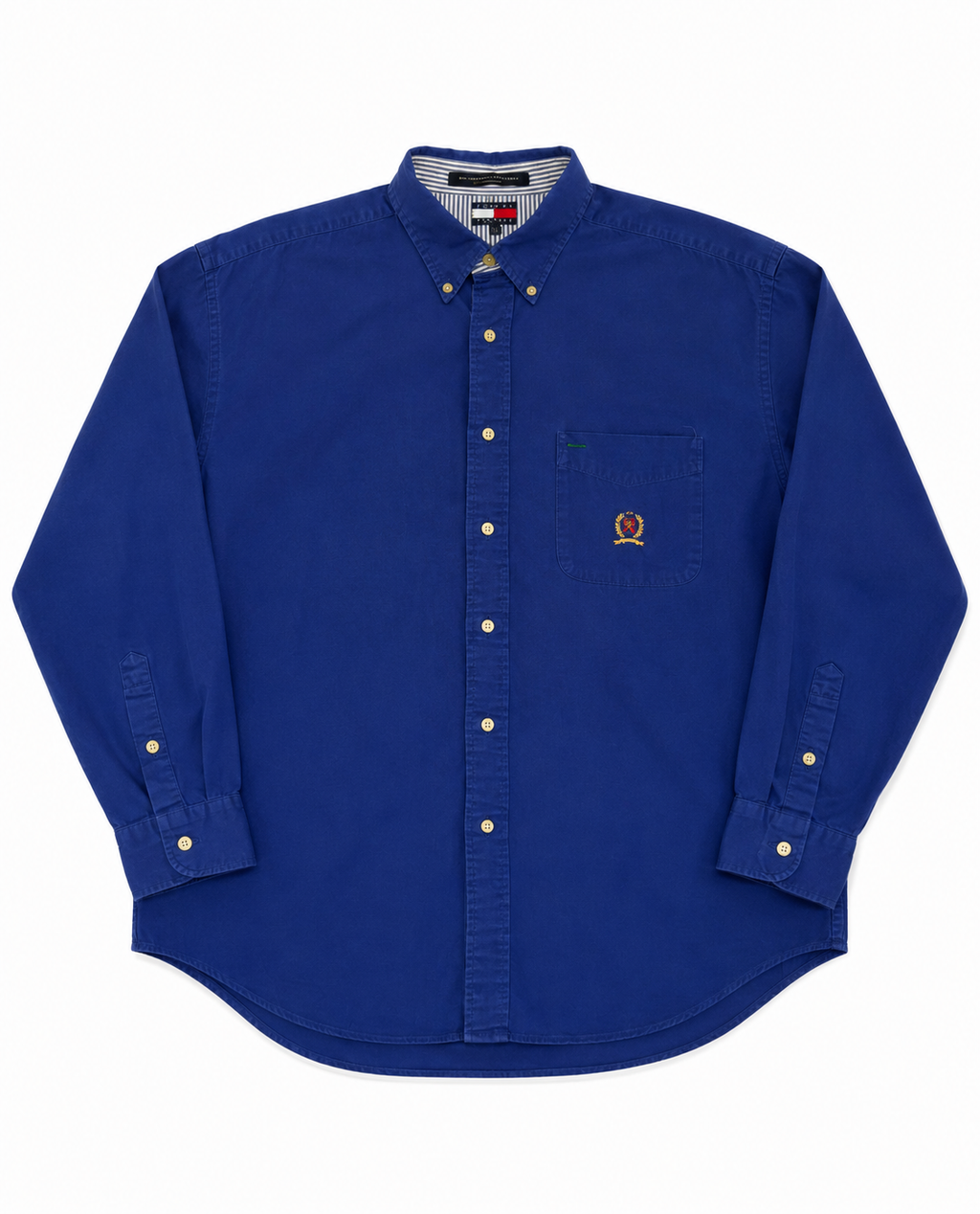 Camisa Oxford Tommy Hilfiger — Azul Royal