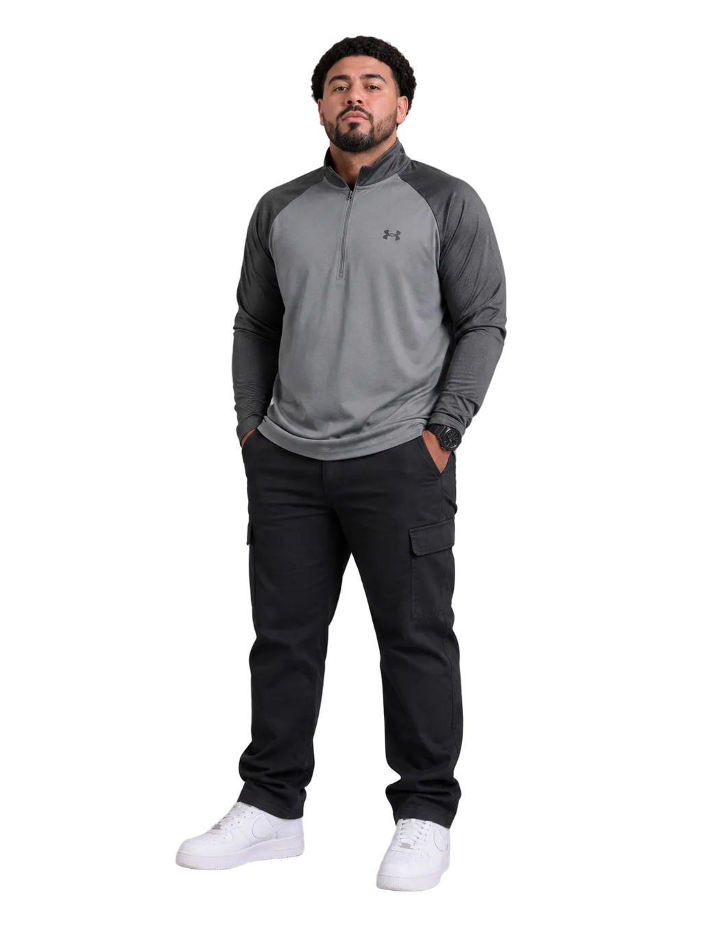 Under Armour Tech 2.0 Half-Zip Gris
