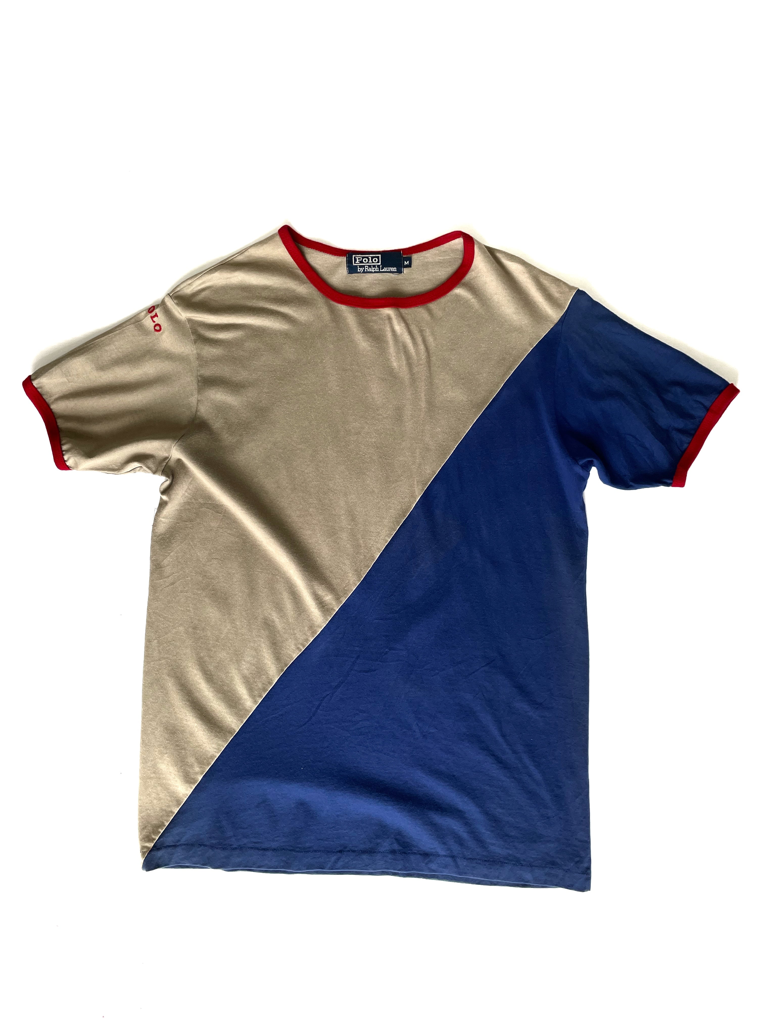 Camiseta Polo Ralph Lauren Colorblock vintage