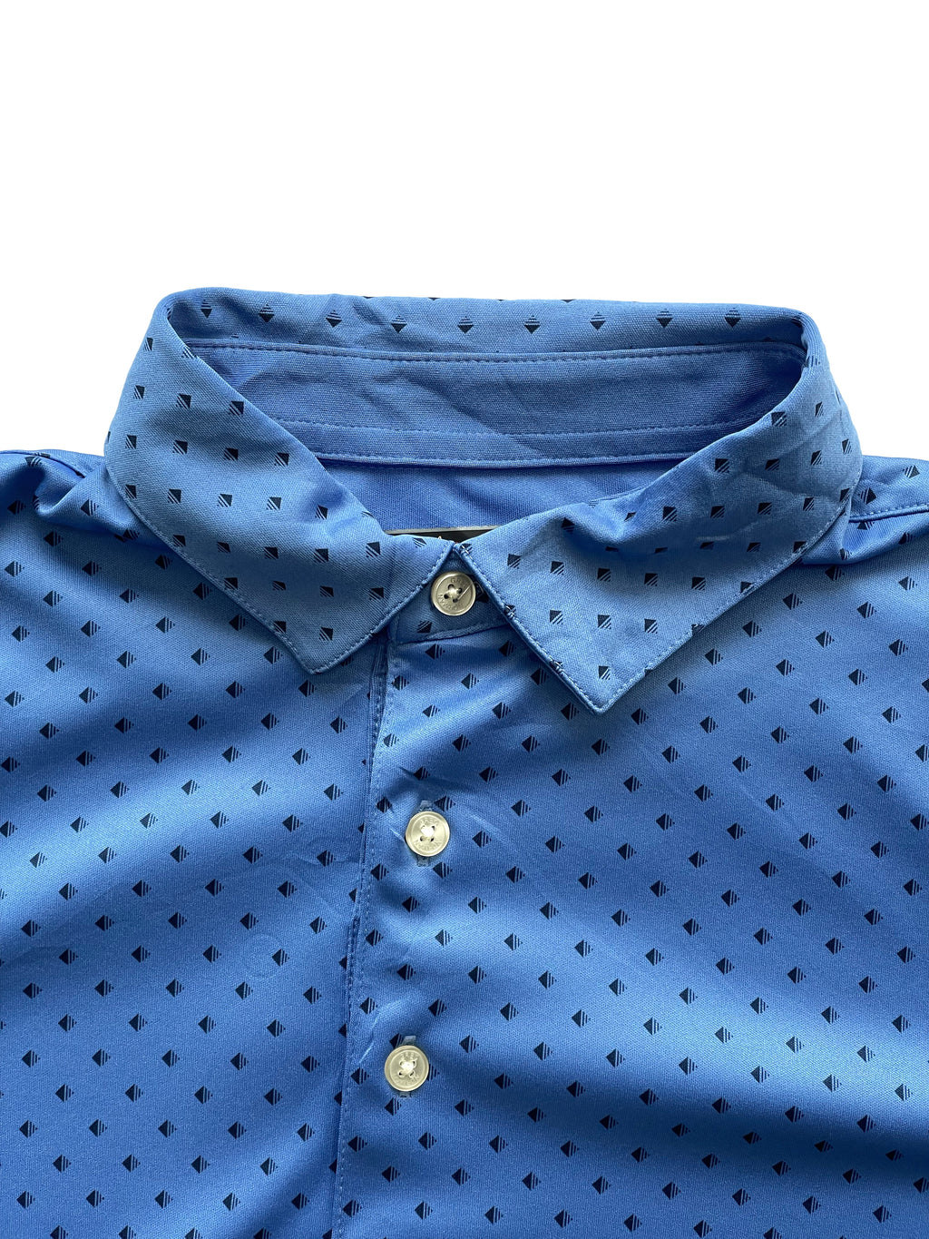 Greg Norman Polo Azul Estampado