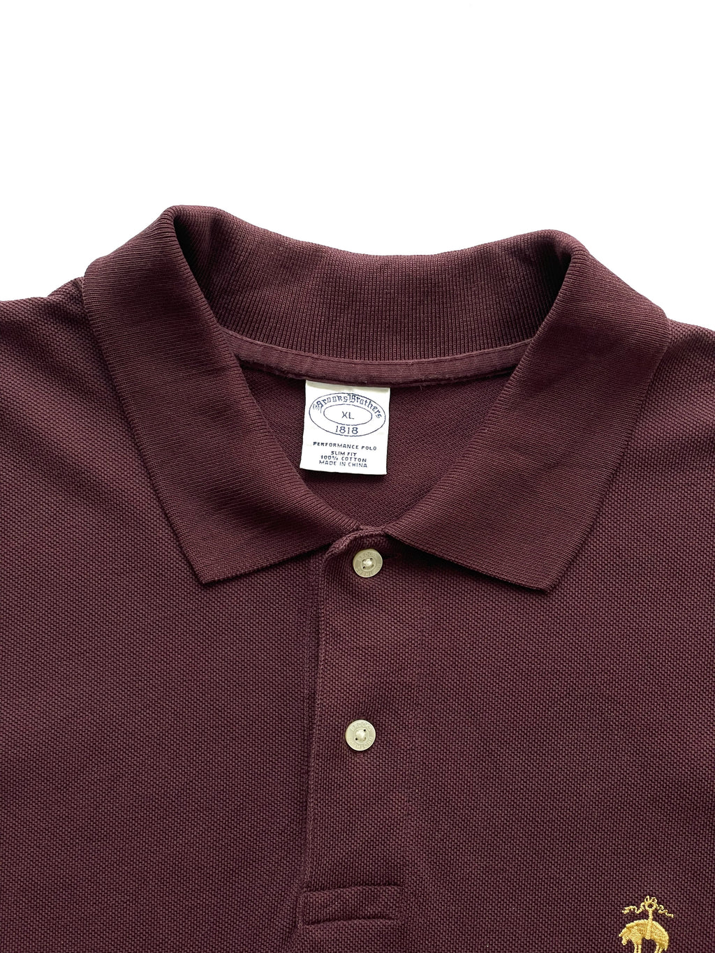 Polo Brooks Brothers Vinotinto