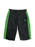 Pantaloneta Adidas Rayas verdes