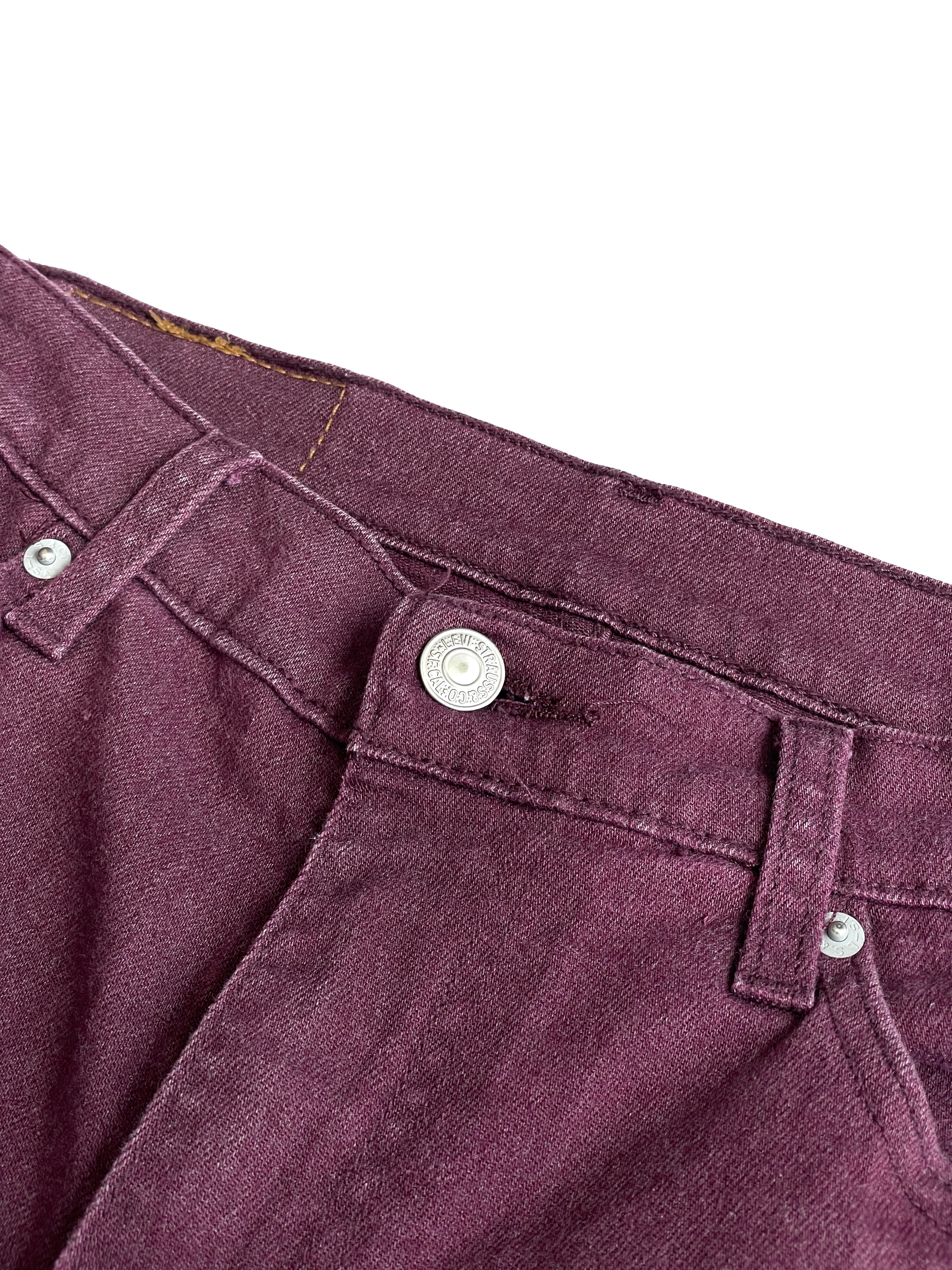 Jean Levi's 511 vinotinto