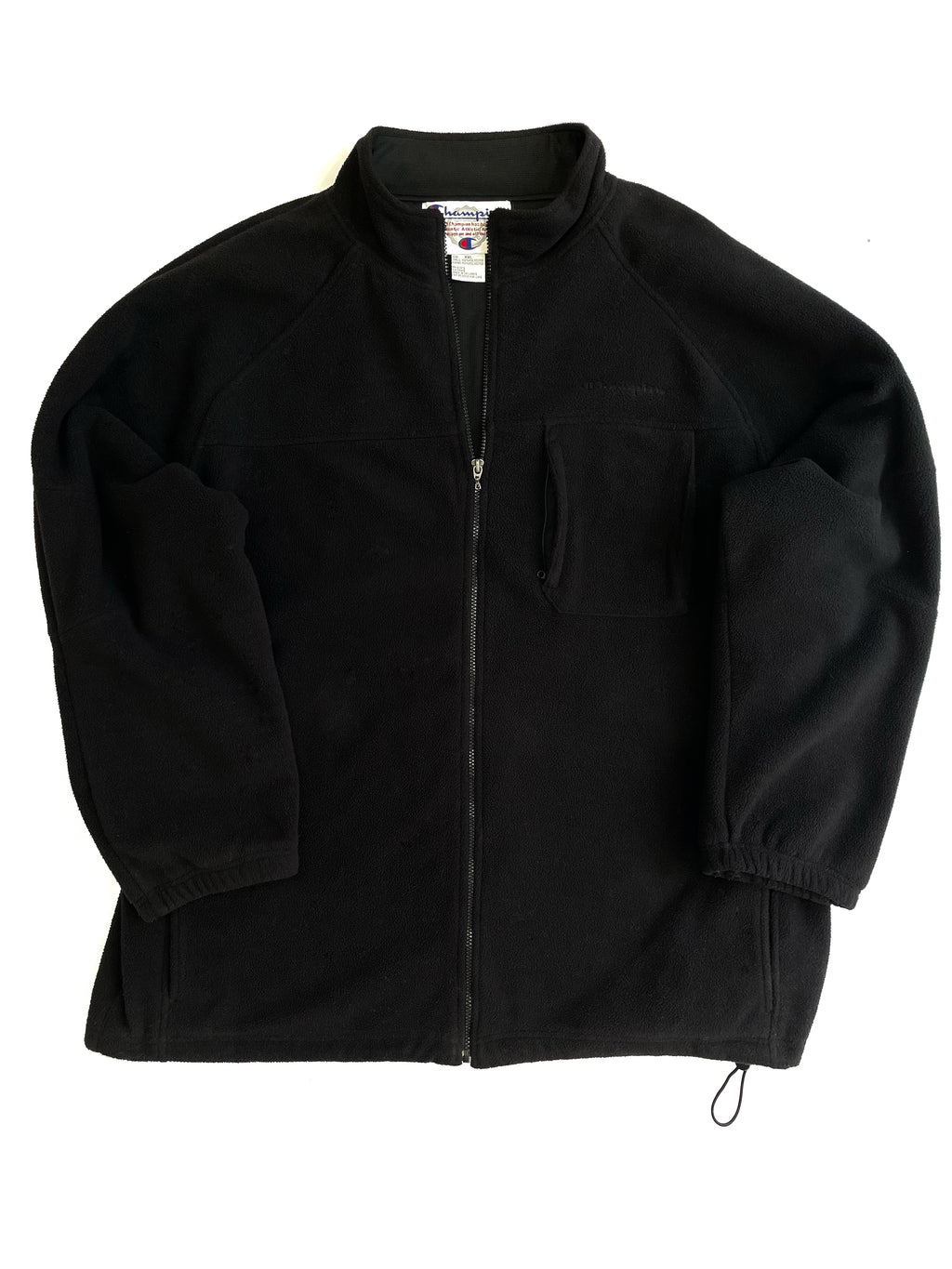 Champion Fleece Full Zip Negro