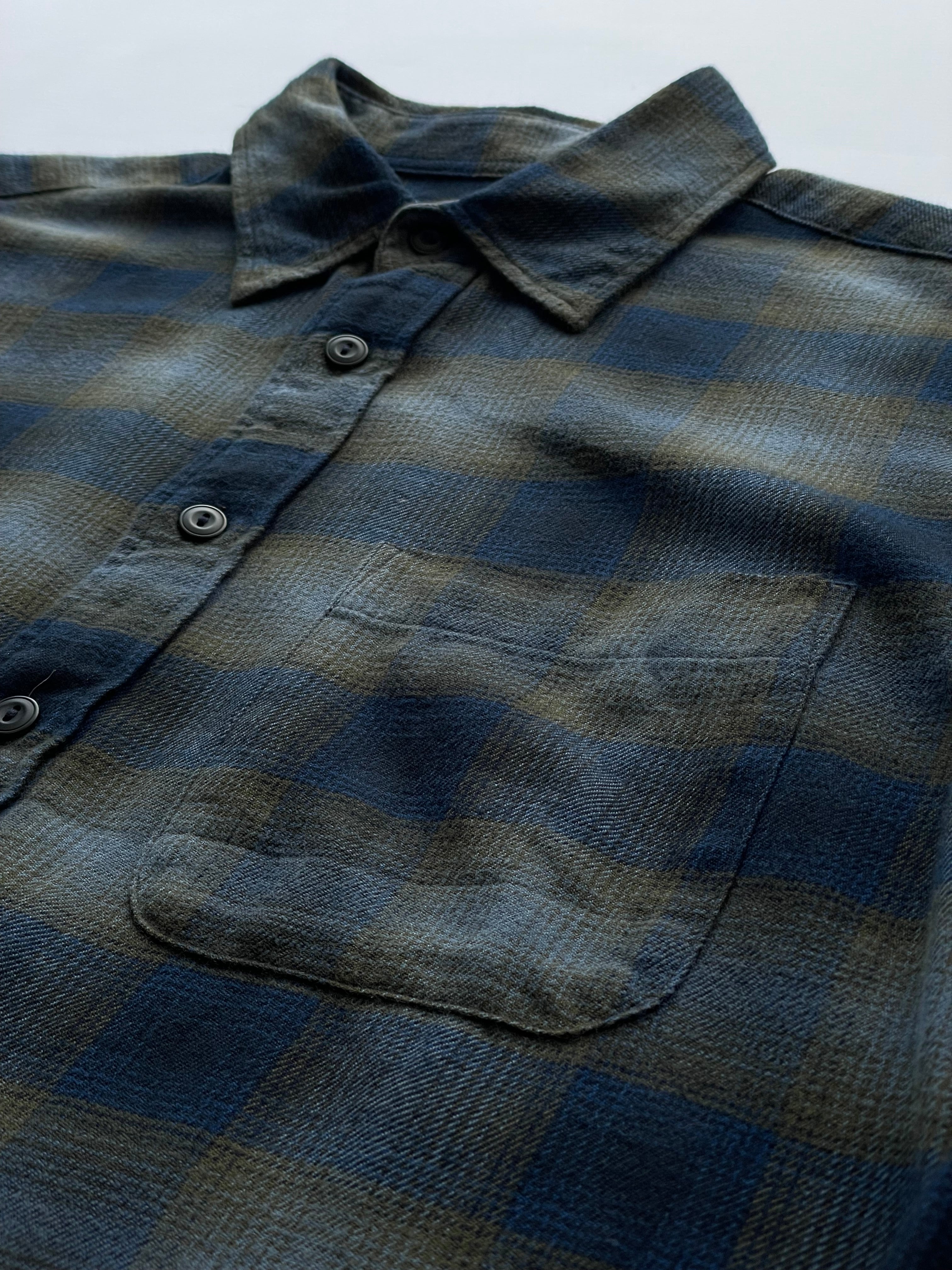 Uniqlo Camisa Leñadora Flannel Cuadros