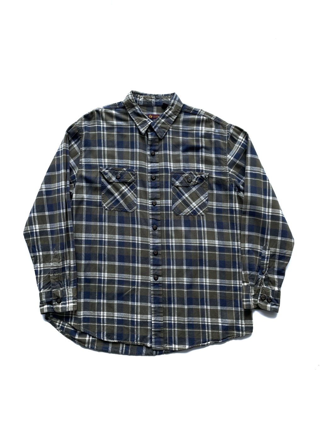 IZOD Camisa Leñadora Franela Cuadros
