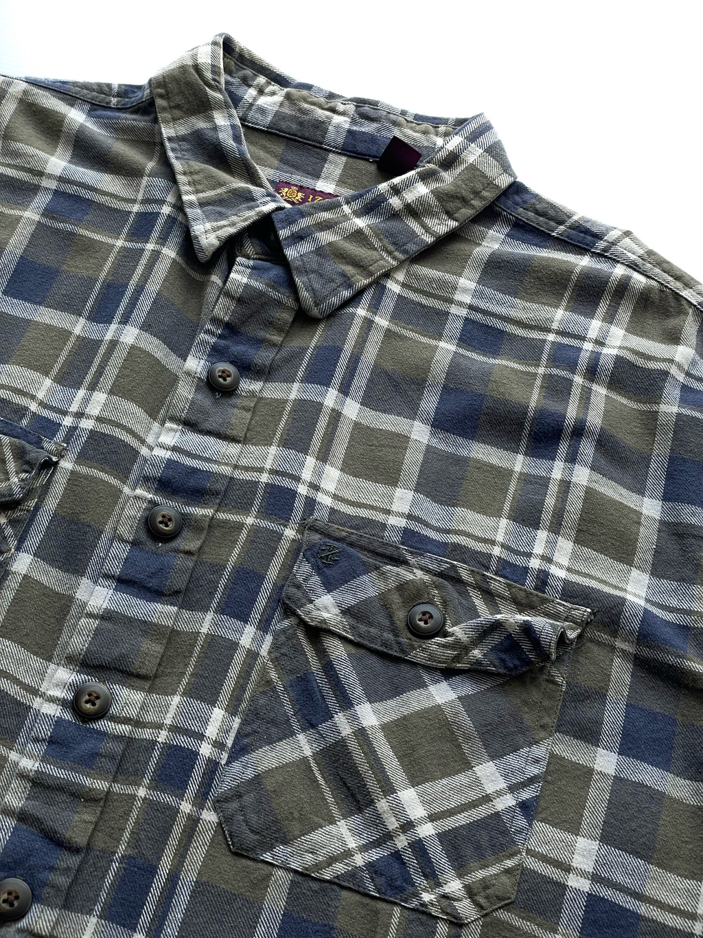 IZOD Camisa Leñadora Franela Cuadros