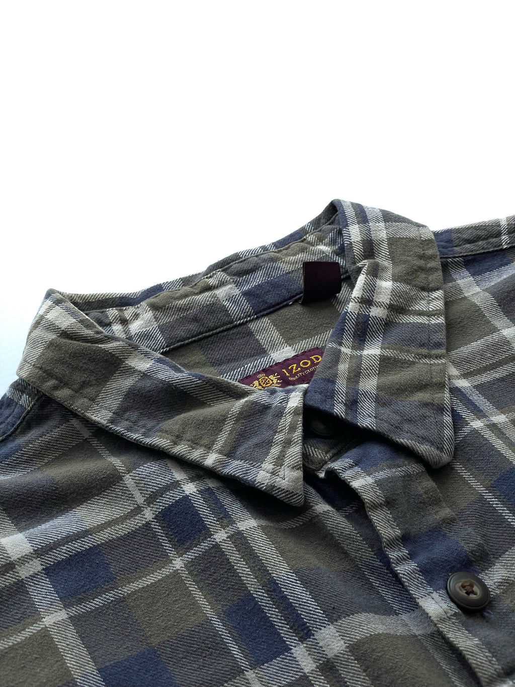 IZOD Camisa Leñadora Franela Cuadros