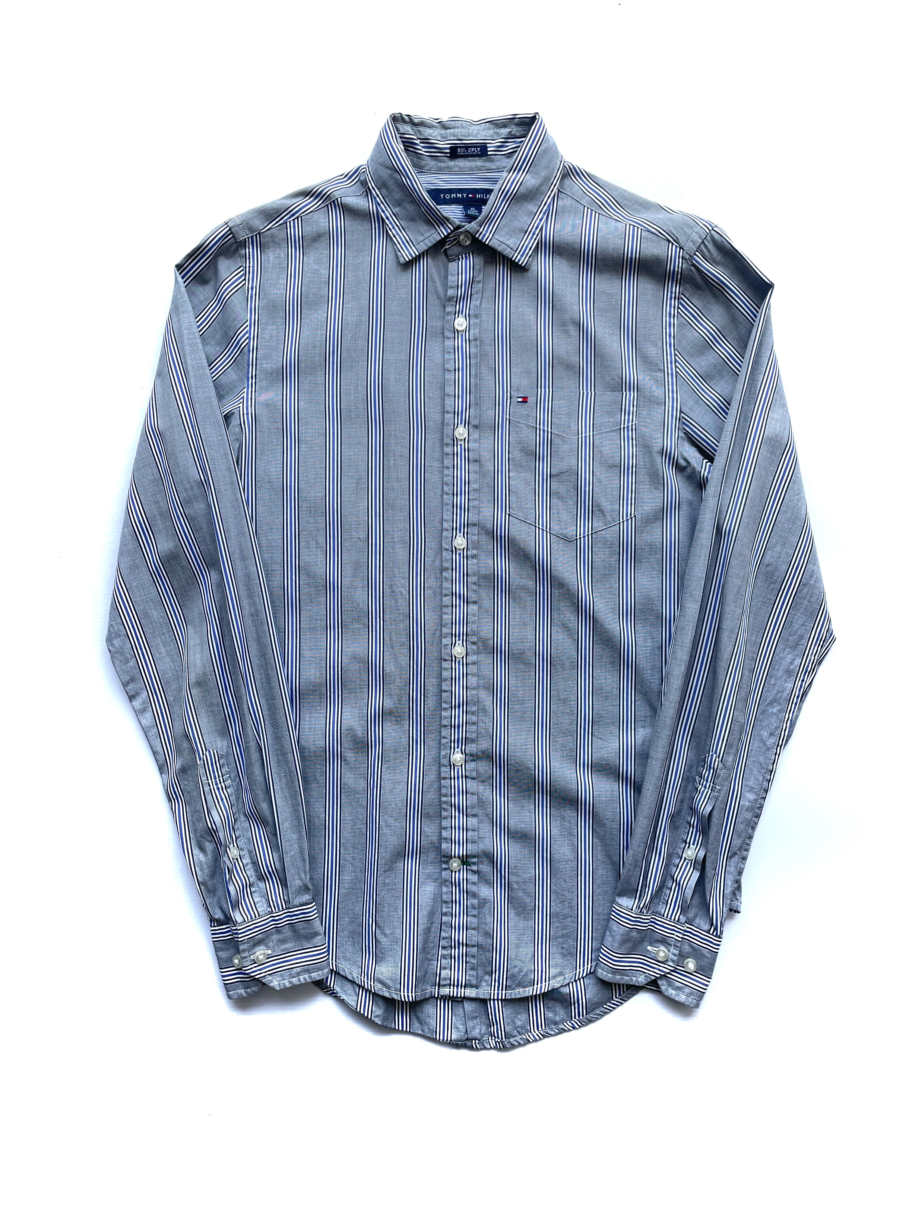 Tommy Hilfiger Camisa Rayas Azul