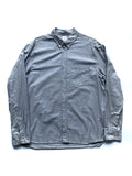H&M Camisa Gris Oxford Gris