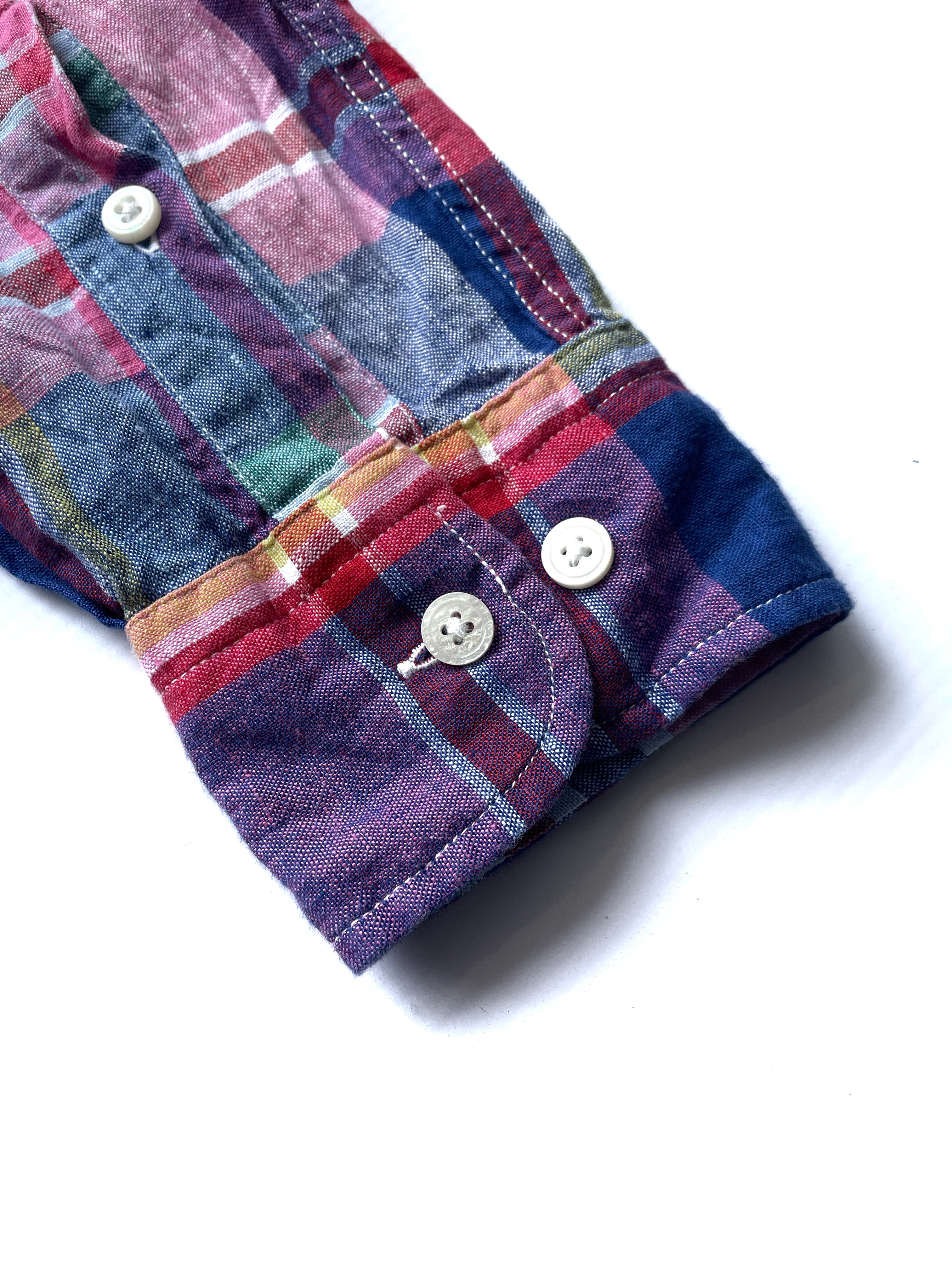 Camisa Scappino Lino Madras