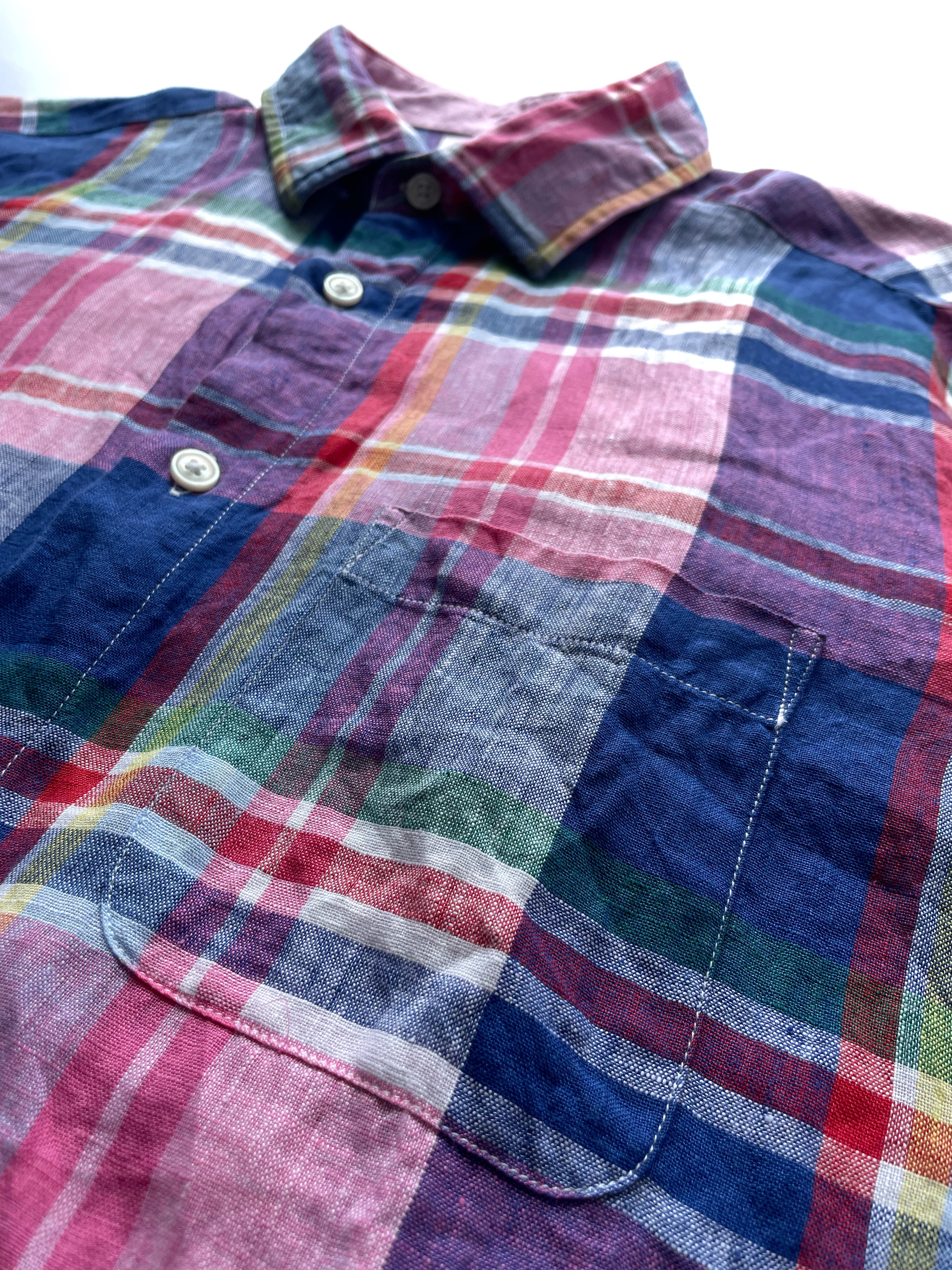 Camisa Scappino Lino Madras