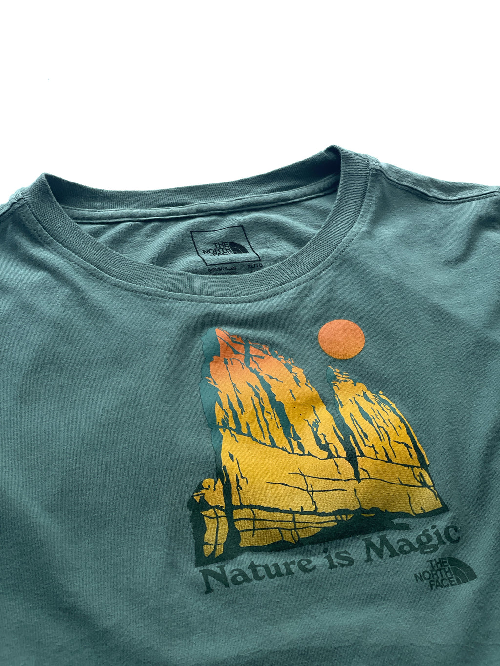 Camiseta The North Face verde