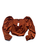 Blusa Top Abercrombie & Fitch — Terracota