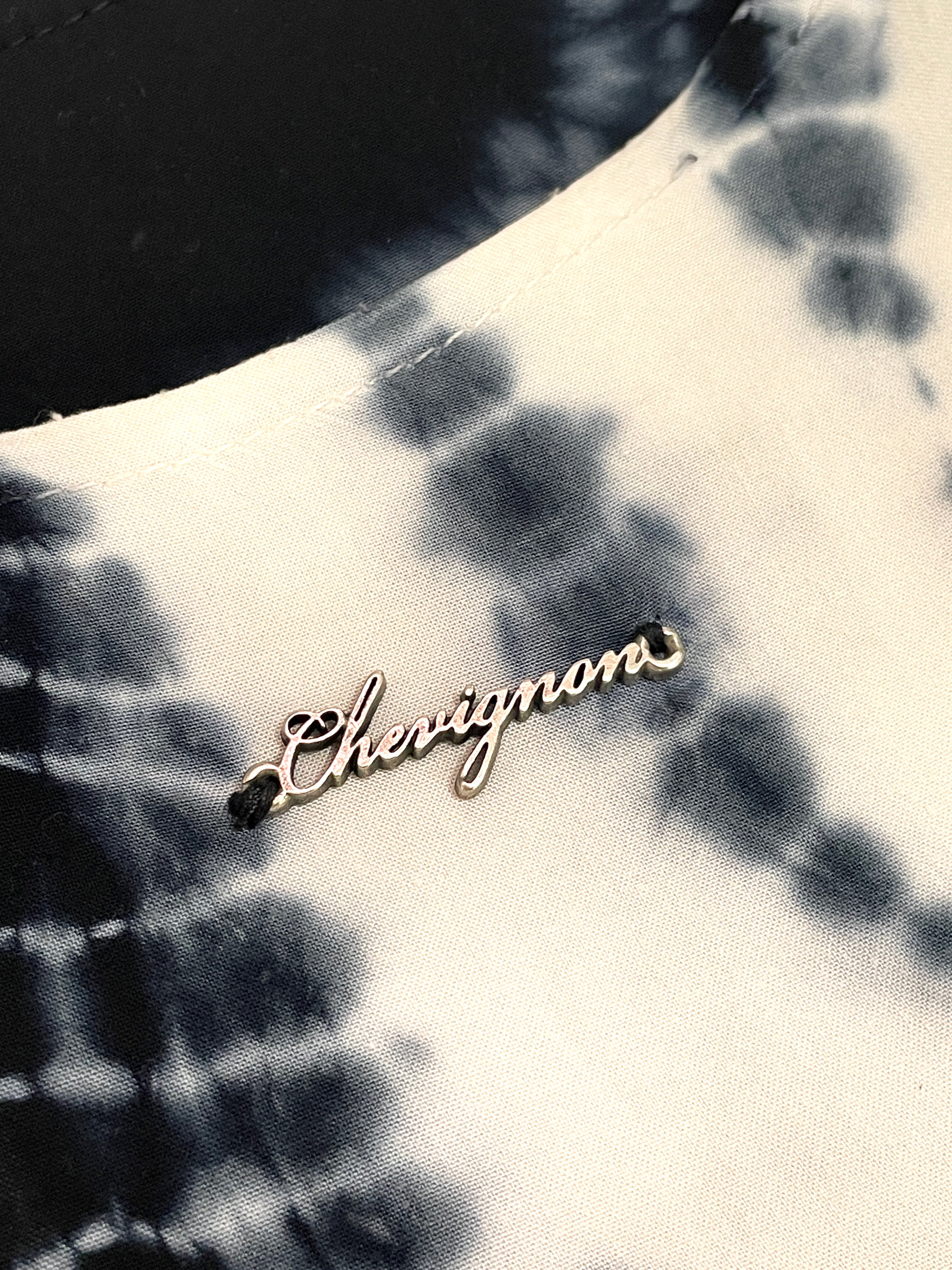 Vestido Chevignon — Tie dye azul marino