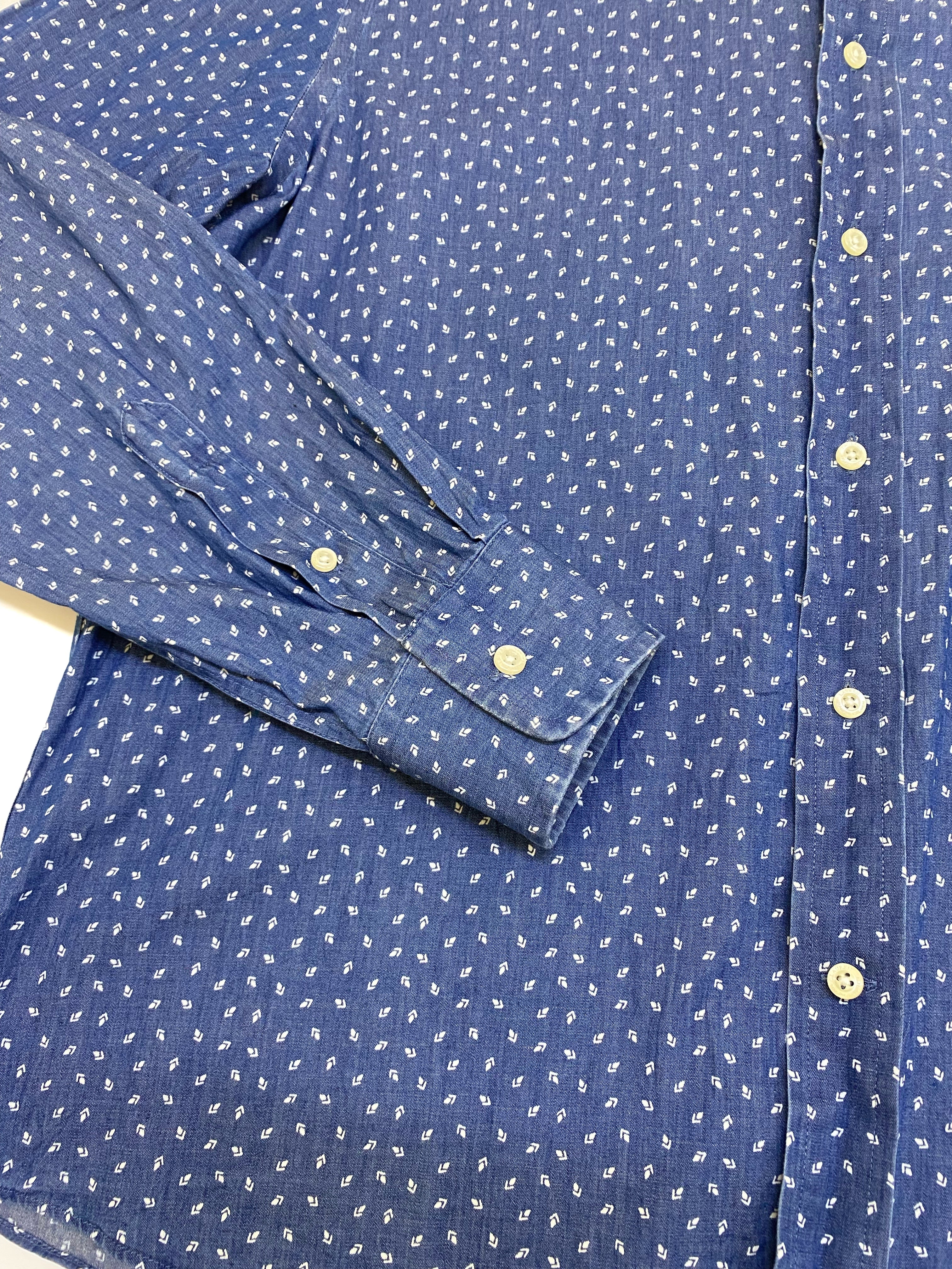 Camisa Polo Ralph Lauren Estampado Azul