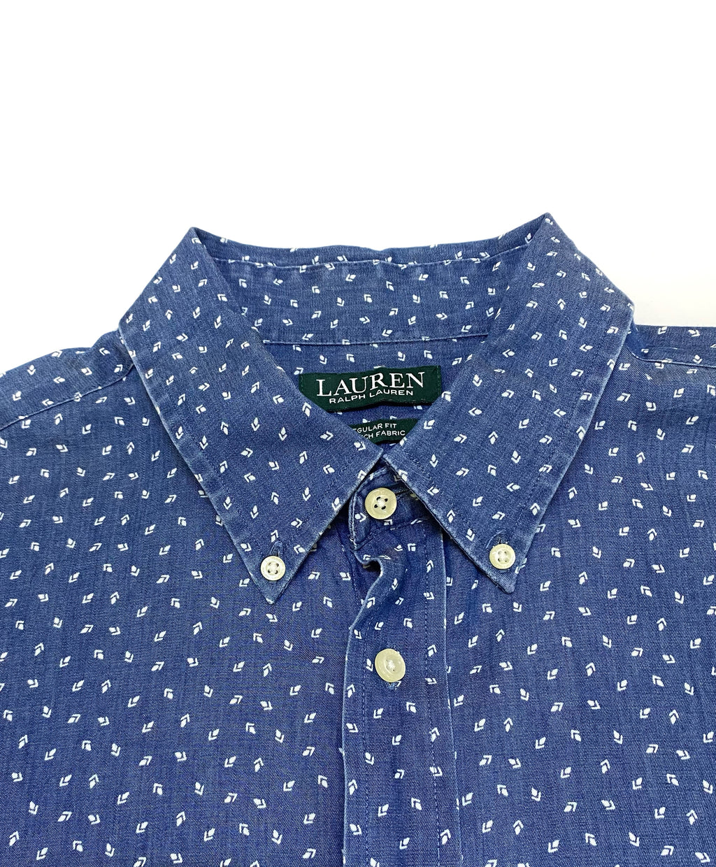 Camisa Polo Ralph Lauren Estampado Azul