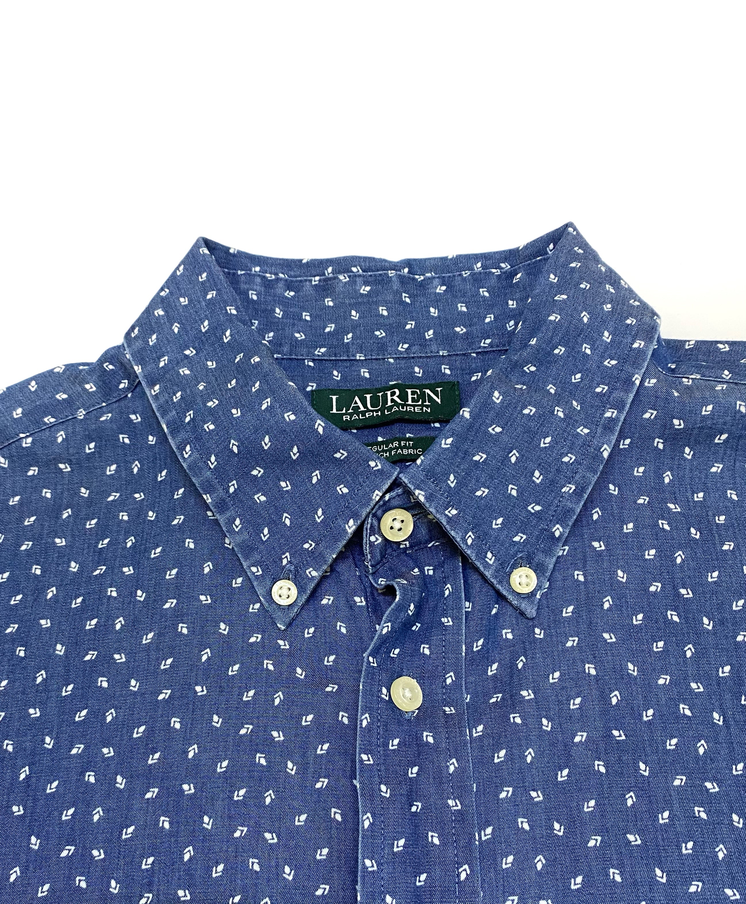 Camisa Polo Ralph Lauren Estampado Azul