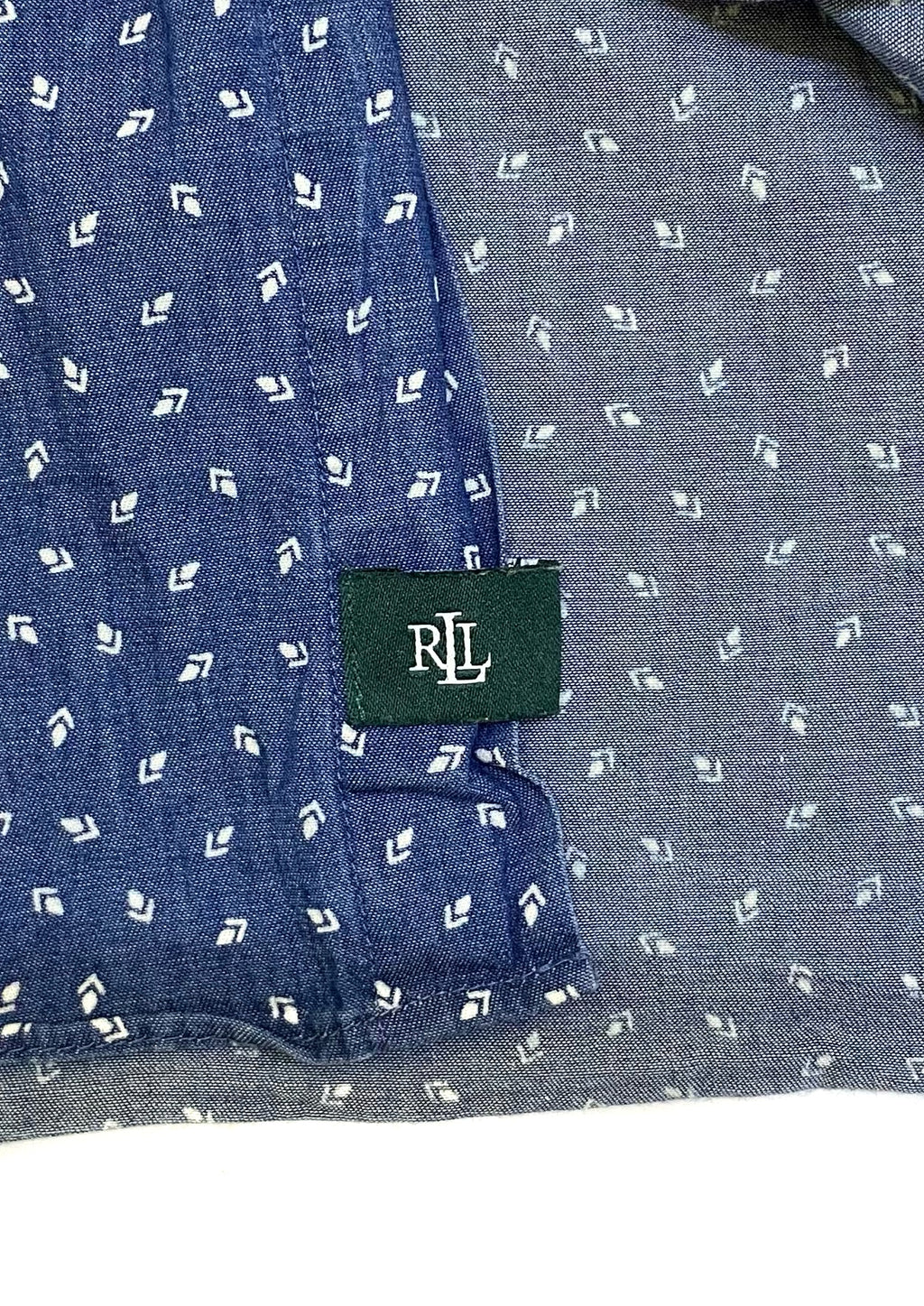 Camisa Polo Ralph Lauren Estampado Azul