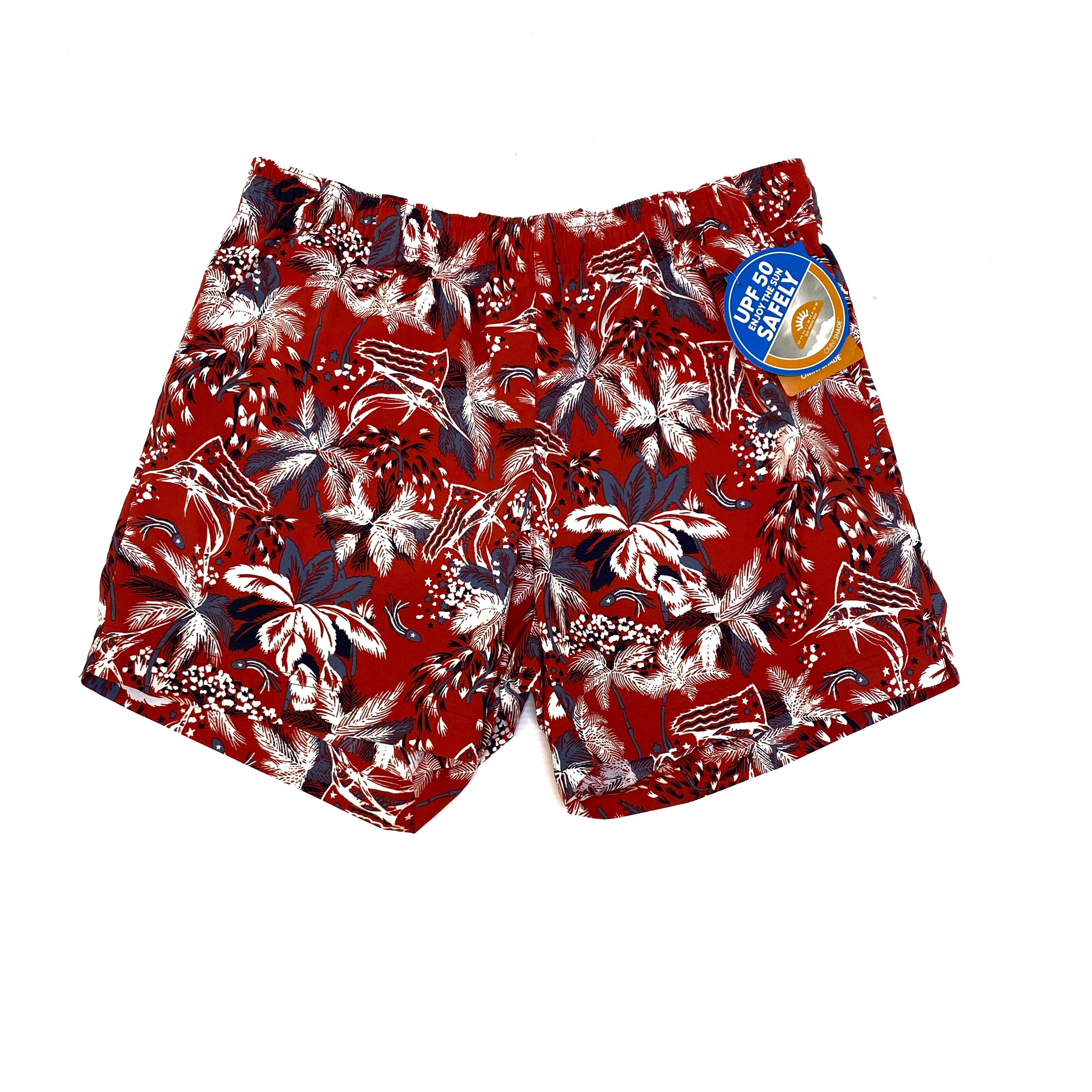 Pantaloneta Columbia PFG Tropical — Roja