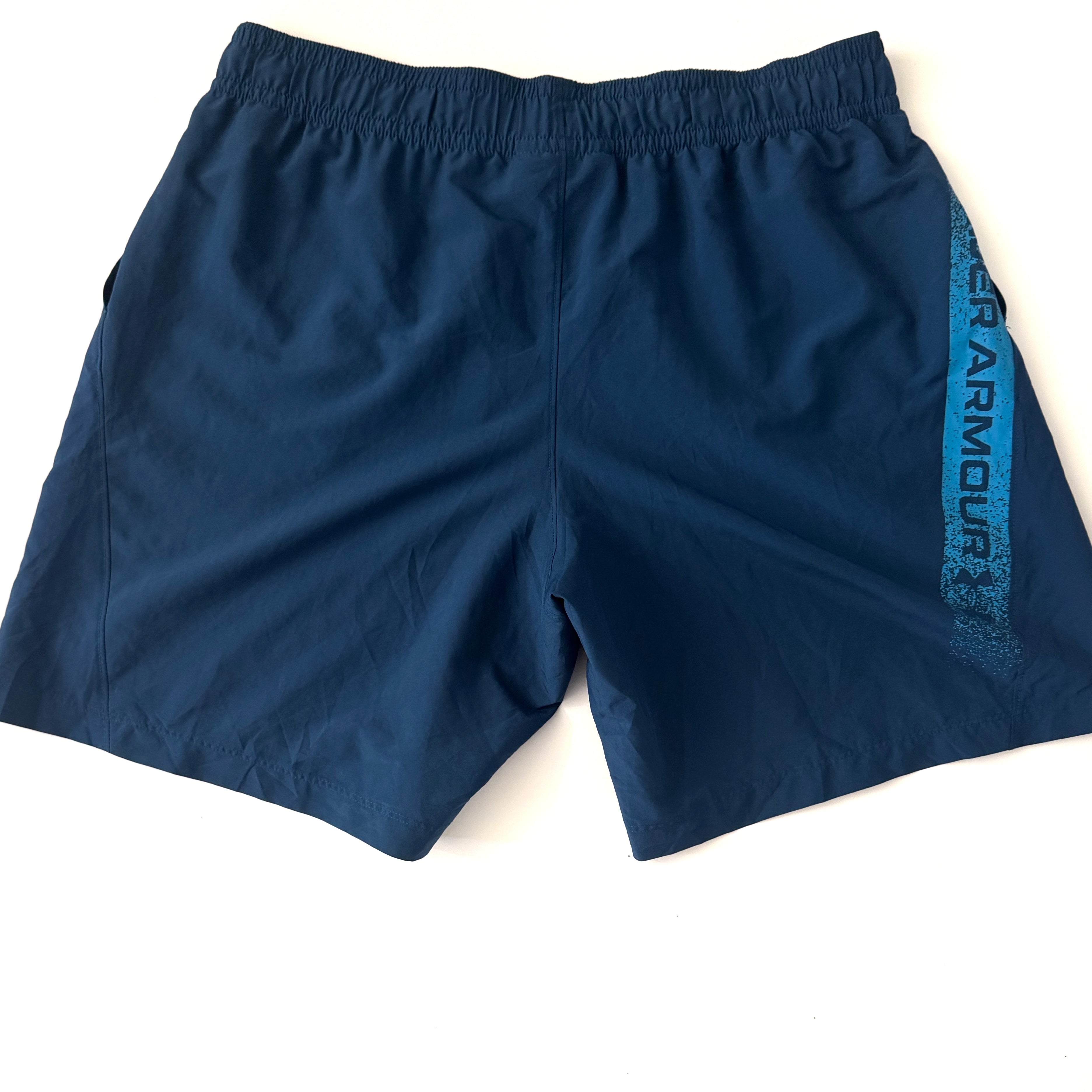 Pantaloneta Under Armour Deportiva Azul