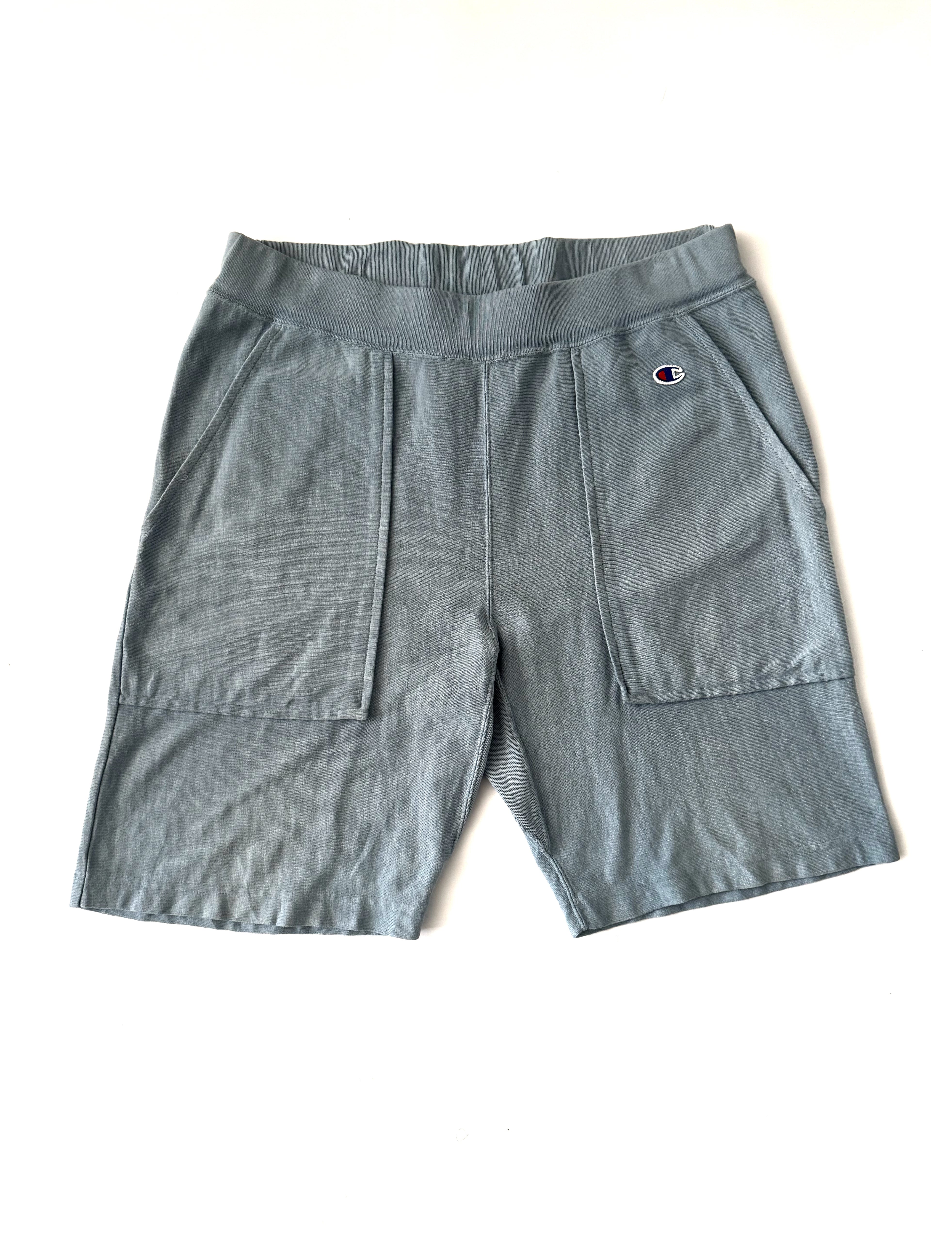 Pantaloneta Champion Deportiva  Gris Azulado