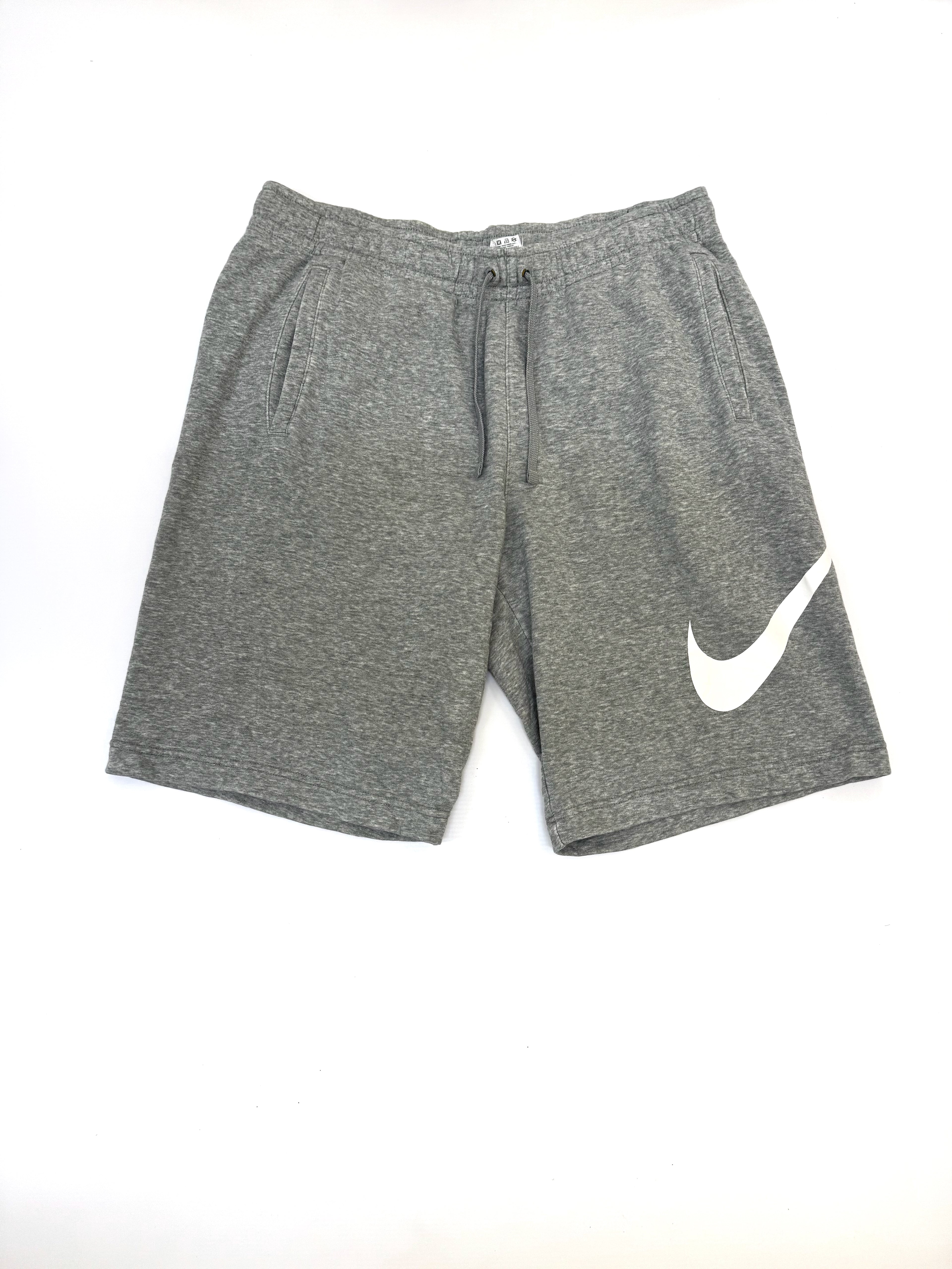 Pantaloneta Nike Club Gris Jaspeado