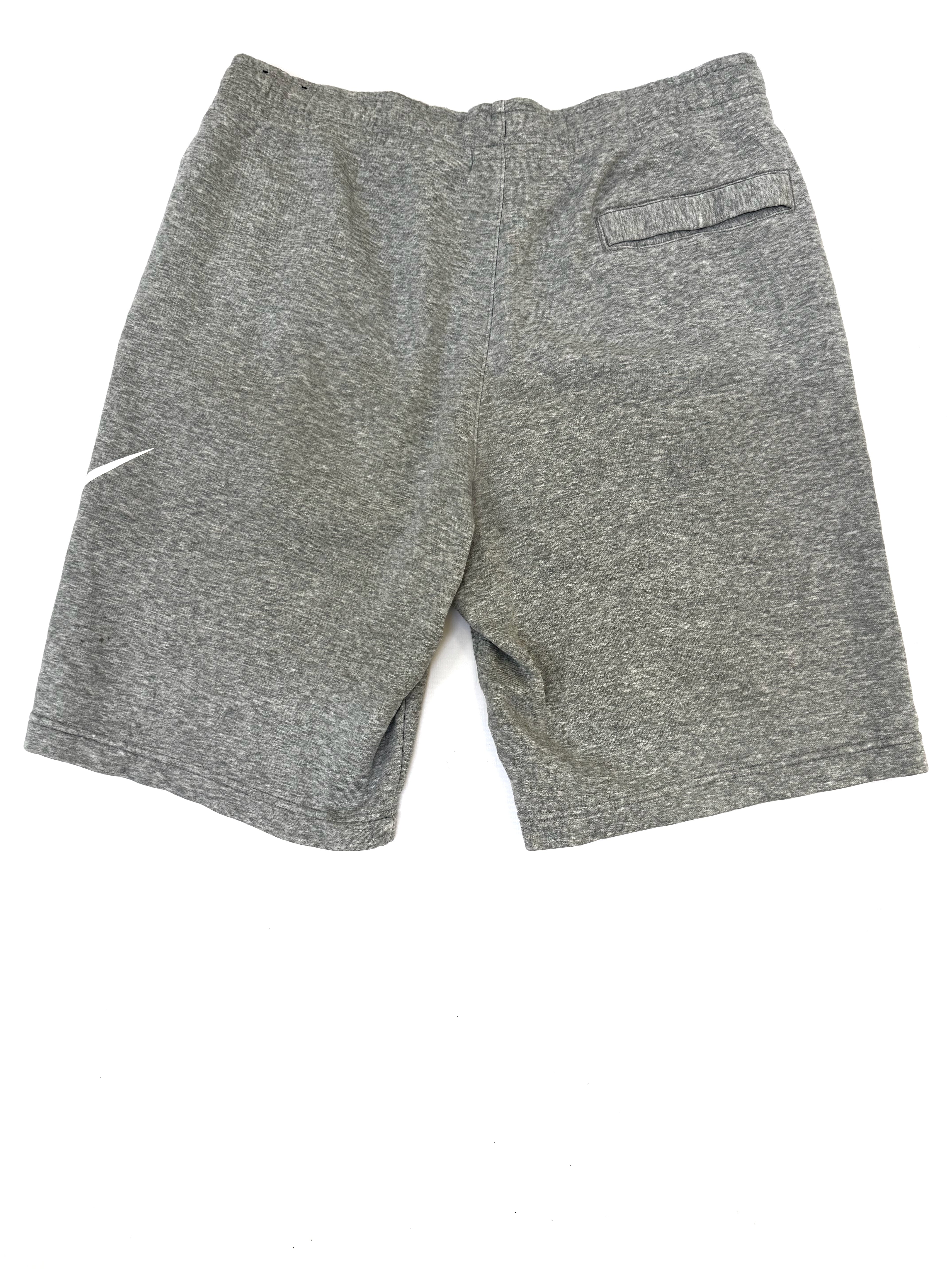 Pantaloneta Nike Club Gris Jaspeado