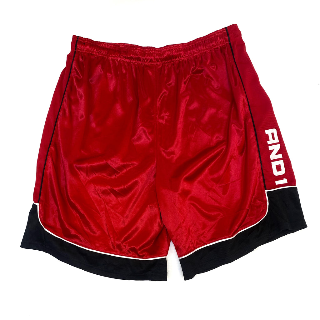 Pantaloneta AND 1  Rojo / Negro
