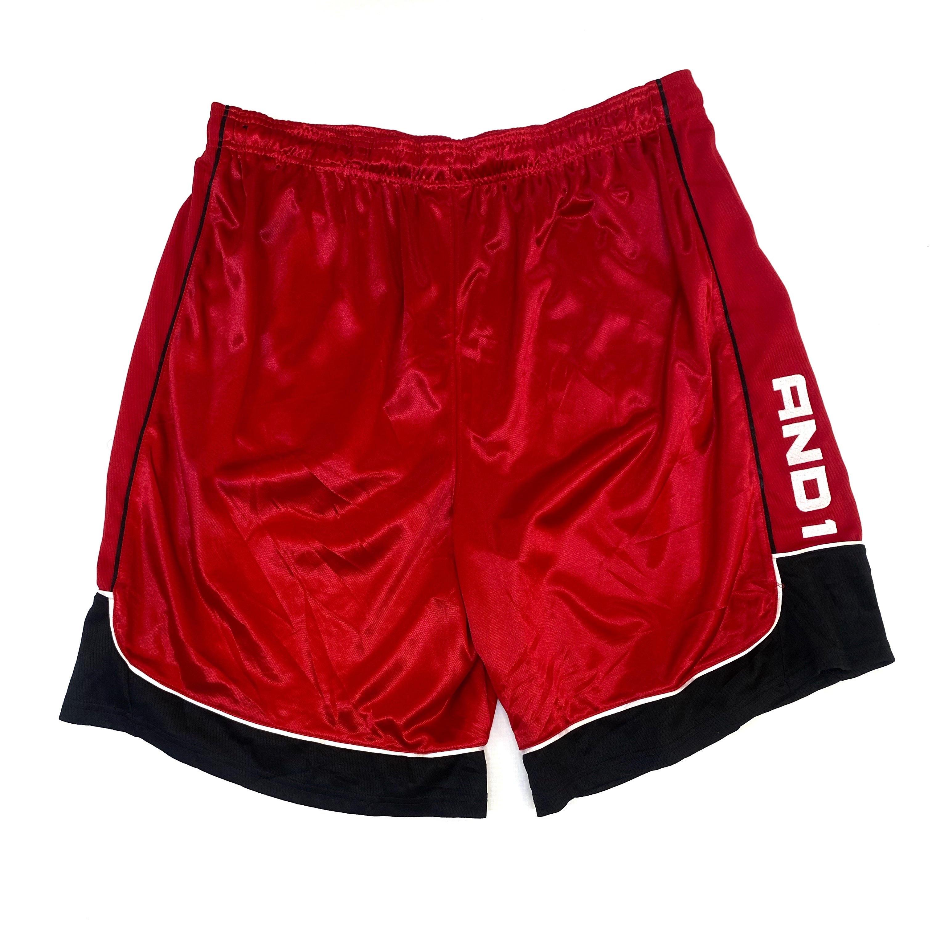 Pantaloneta AND 1  Rojo / Negro