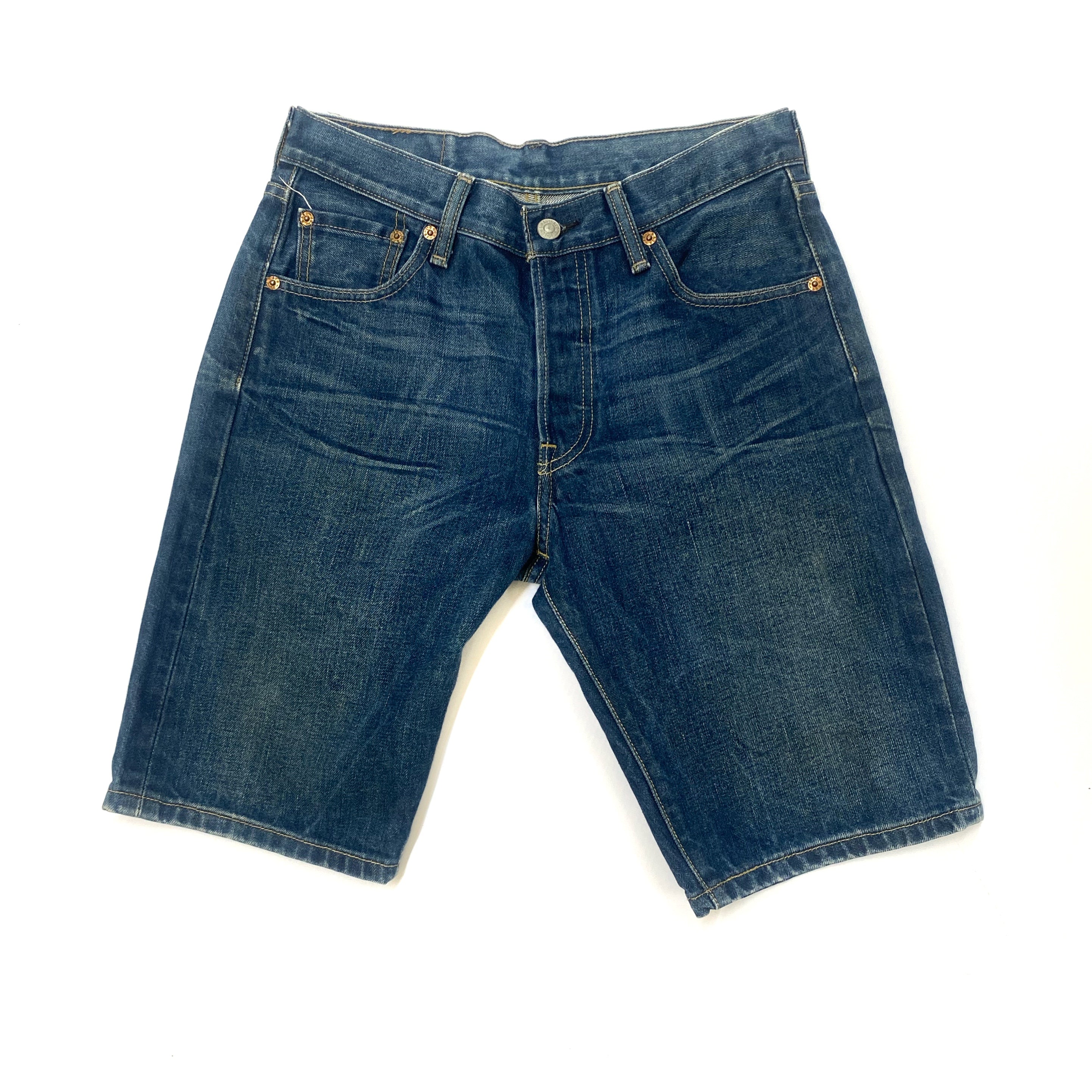 Bermuda Levi's 501  Jean Azul Oscuro